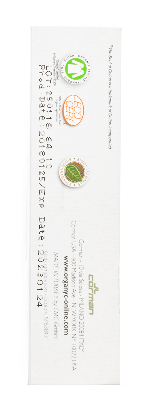 Органик Ватные палочки, 200 шт (Organyc, Kids hygiene) фото 5