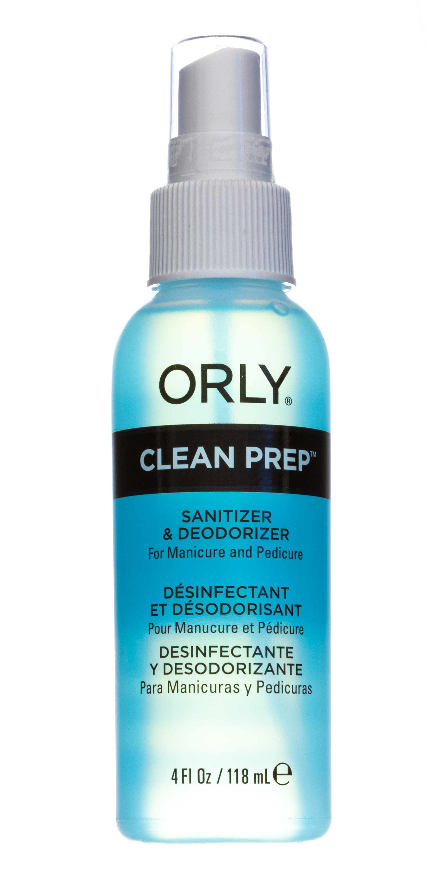 Orly Средство для дезинфекции и глубокого очищения ногтей Clean Prep, 118 мл (Orly, Премиальный уход)