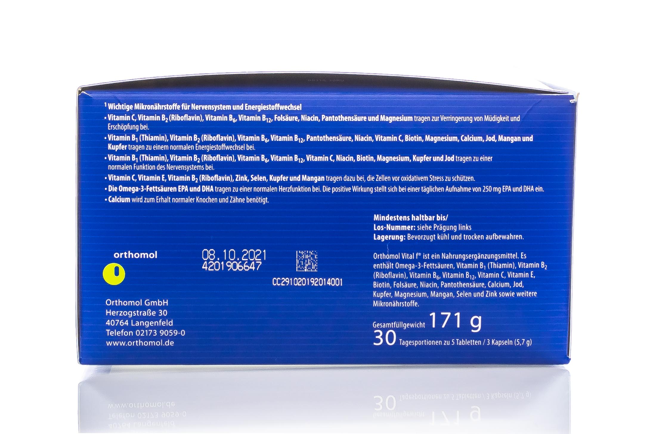 Ортомол ОРТОМОЛЬ Витал Ф саше №30 (Orthomol, Витамино-минеральные комплексы) Ортомол ОРТОМОЛЬ Витал Ф саше №30 (Orthomol, Витамино-минеральные комплексы) фото 4