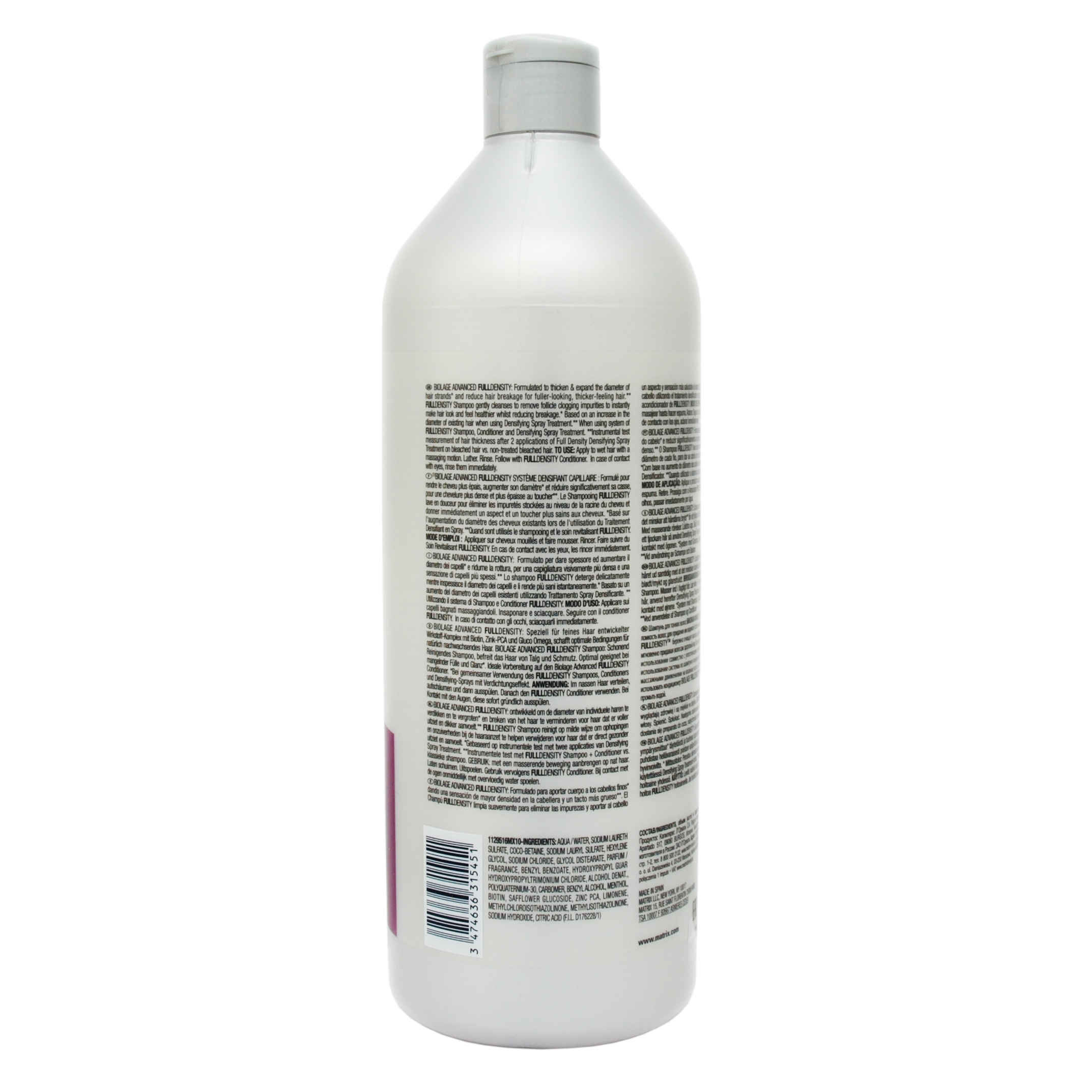 Матрикс Шампунь для тонких волос, 1000 мл (Matrix, Biolage) фото 3