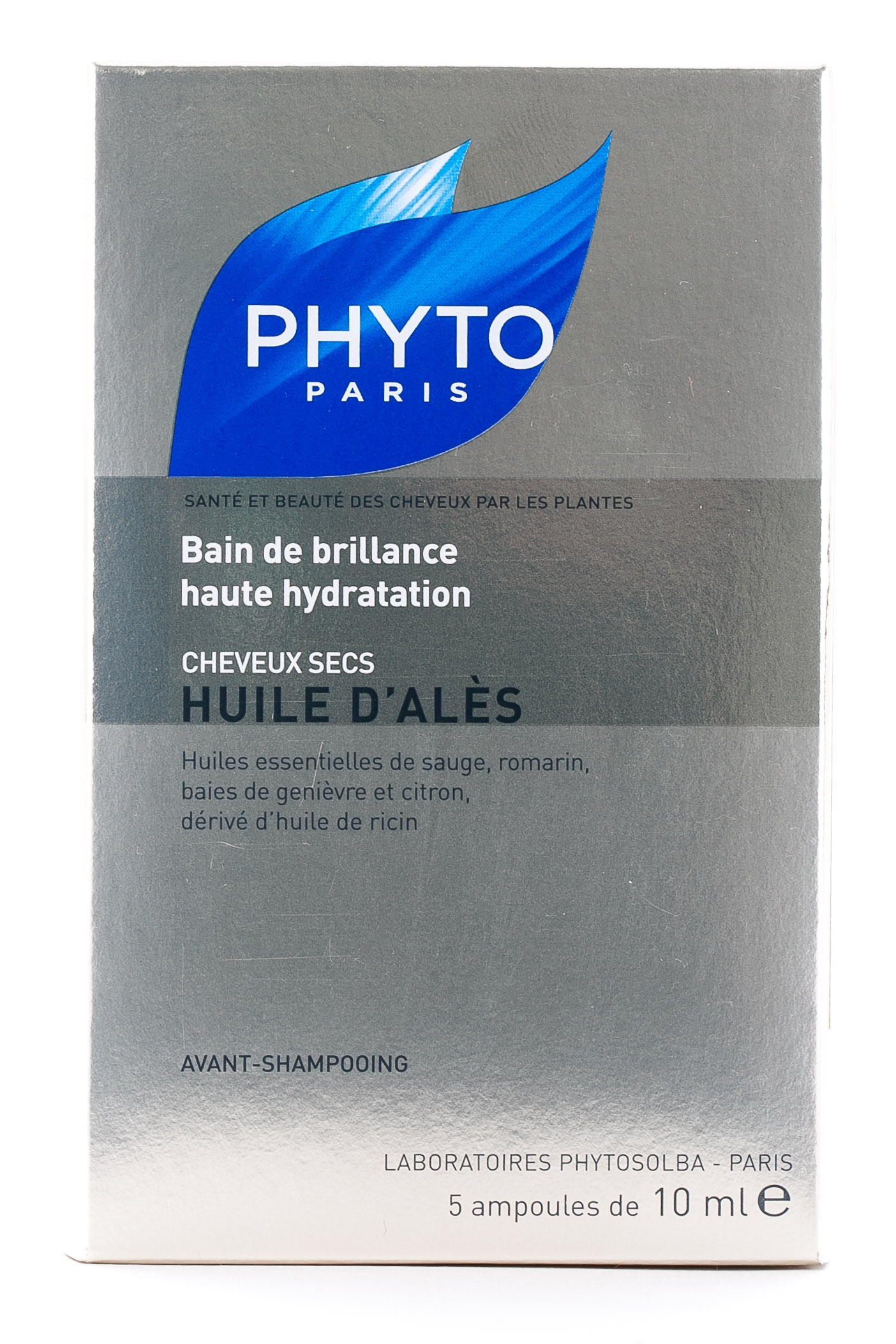 Фито Масло Алеса для сухих волос 5 ампул по 10 мл (Phyto, Beauty Enhancing) фото 5