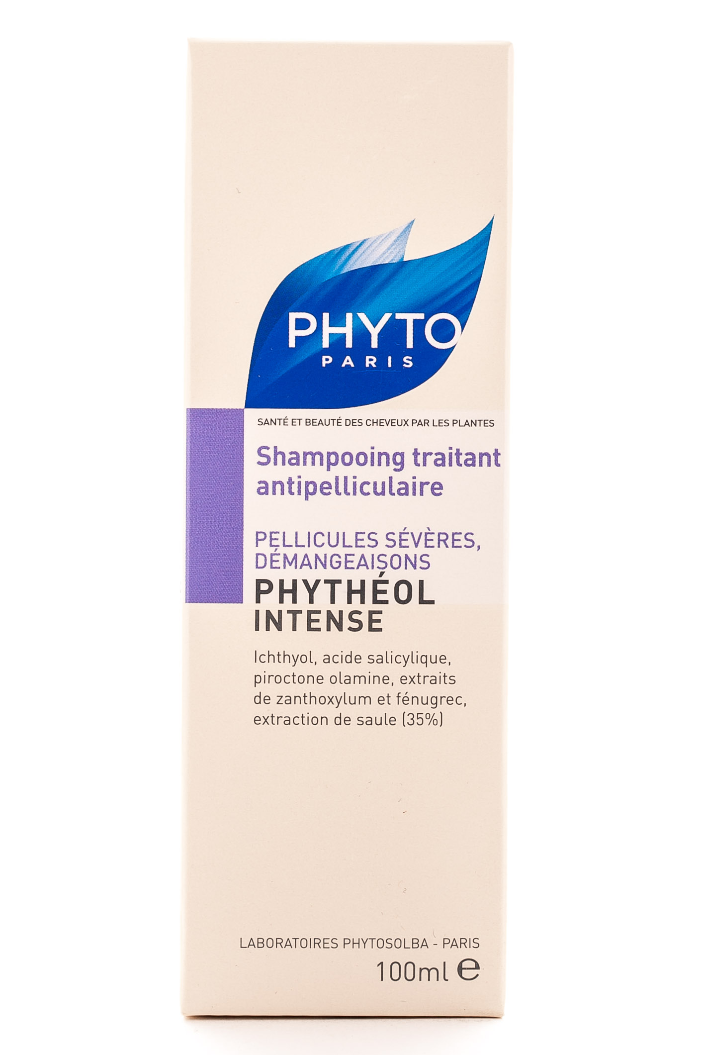 Фито Фитеол Интенс лечебный шампунь против стойкой перхоти 100 мл (Phyto, Phytheol) фото 3