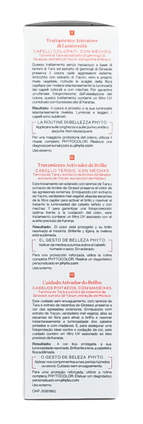 Фито Уход для восстановления сияния Фитоколор, 150 мл (Phyto, Phytocolor) Фито Уход для восстановления сияния Фитоколор, 150 мл (Phyto, Phytocolor) фото 2