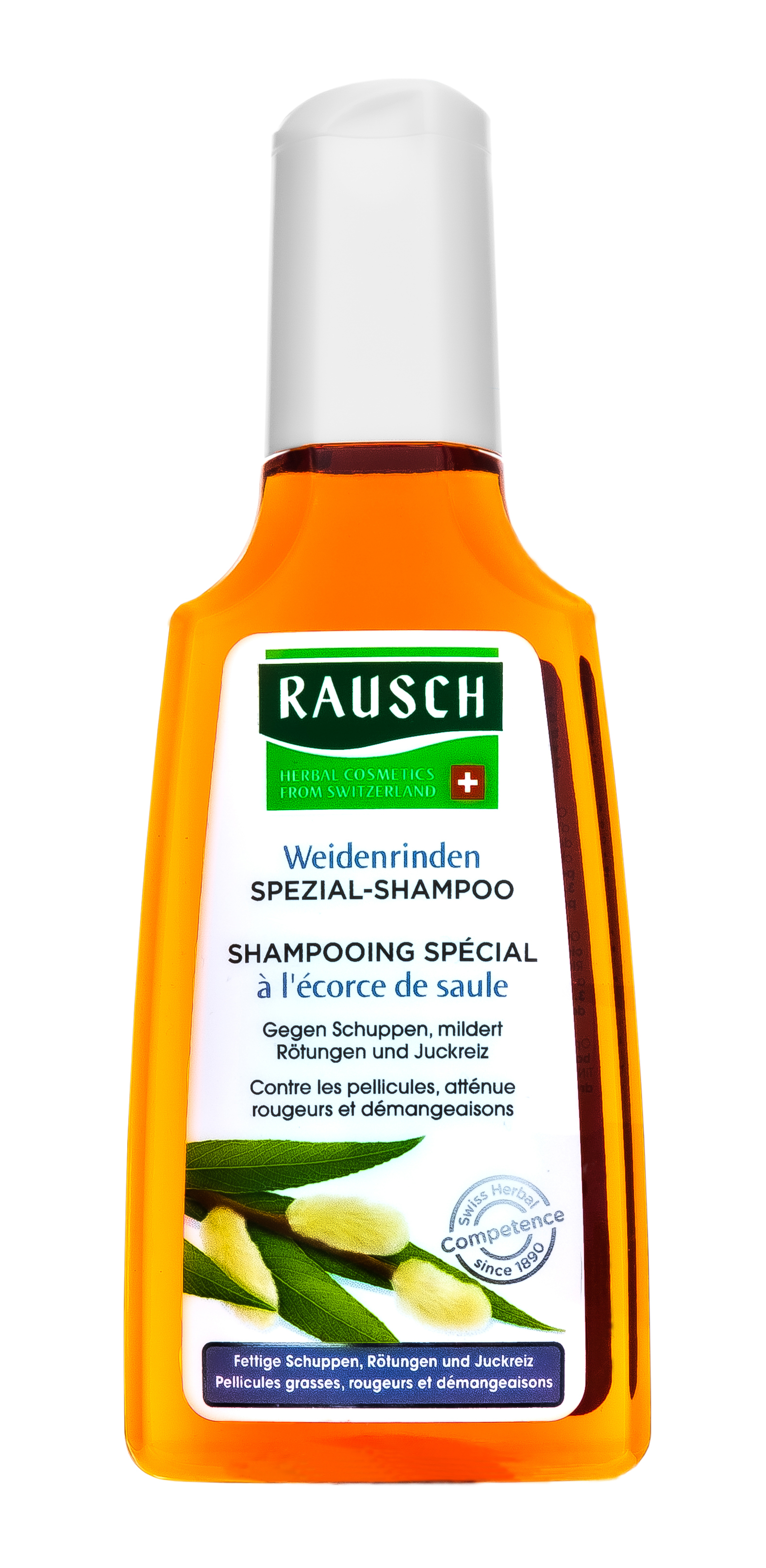 Рауш Шампунь оздоравливающий с экстрактом коры ивы 200 мл (Rausch, Для проблемной кожи головы) фото 6