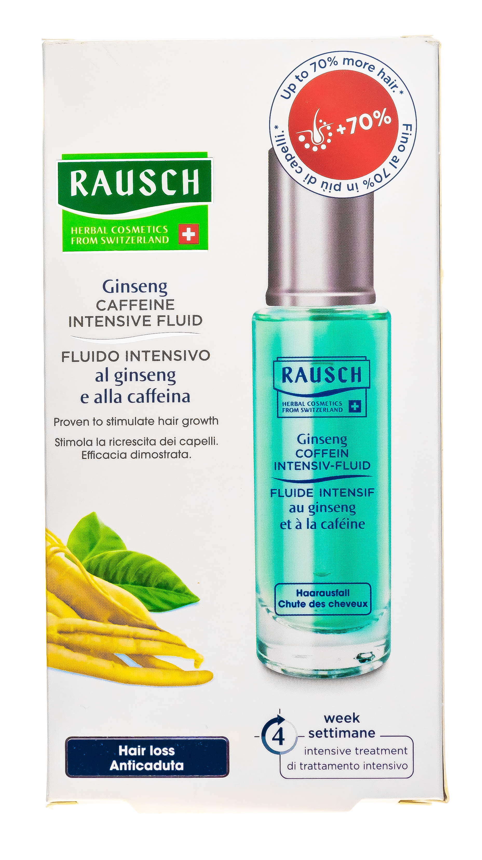 Рауш Концентрат для роста волос с кофеином и женьшенем, 30 мл (Rausch, От выпадения волос) фото 6