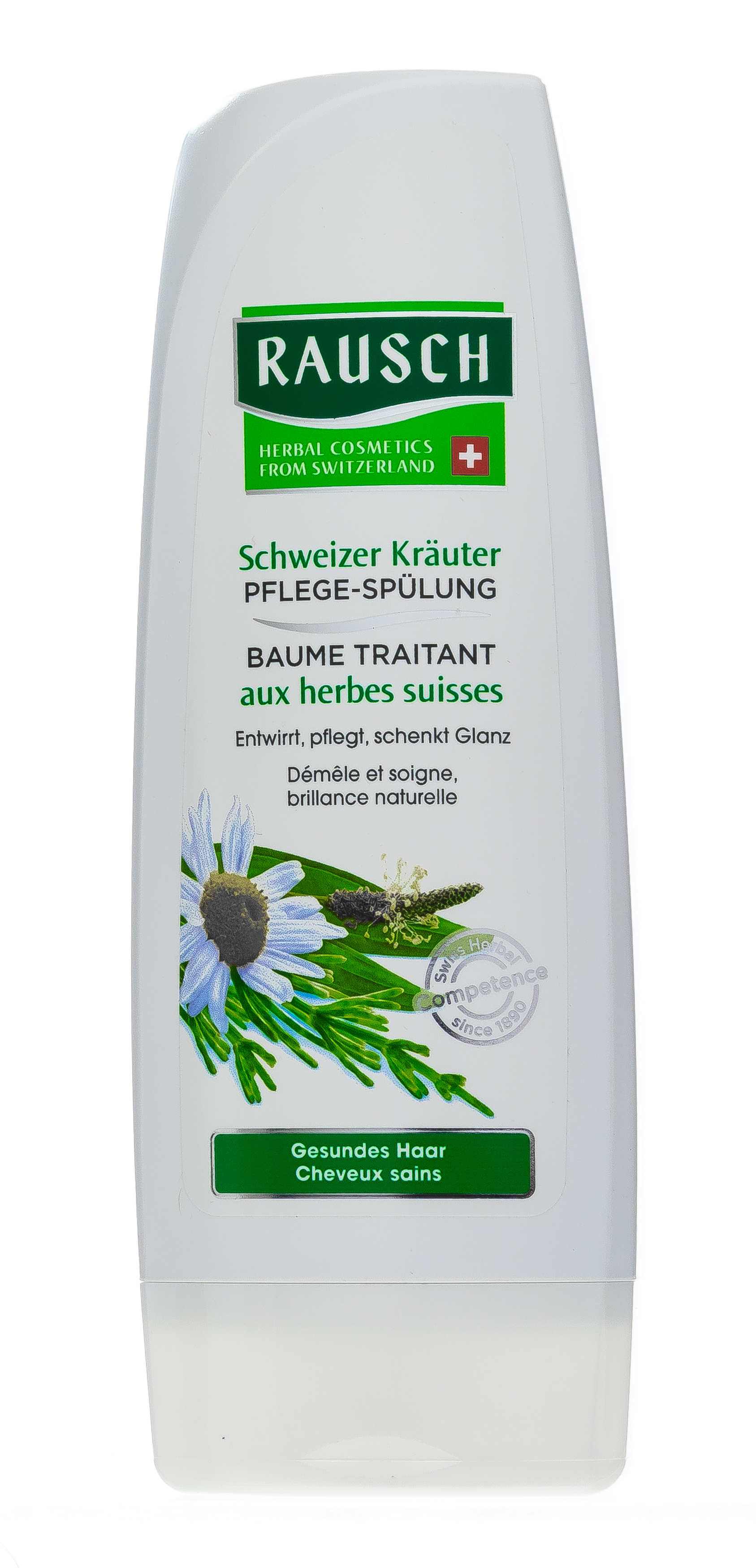 Рауш Смываемый кондиционер с экстрактом швейцарских трав, 200 мл (Rausch, Для здоровых волос) фото 6