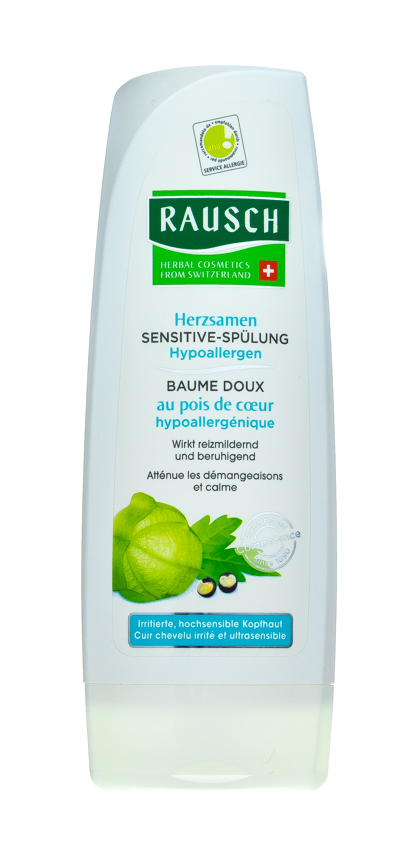 Рауш Смываемый кондиционер для чувствительной кожи головы, 200 мл (Rausch, Для чувствительной кожи головы) фото 1