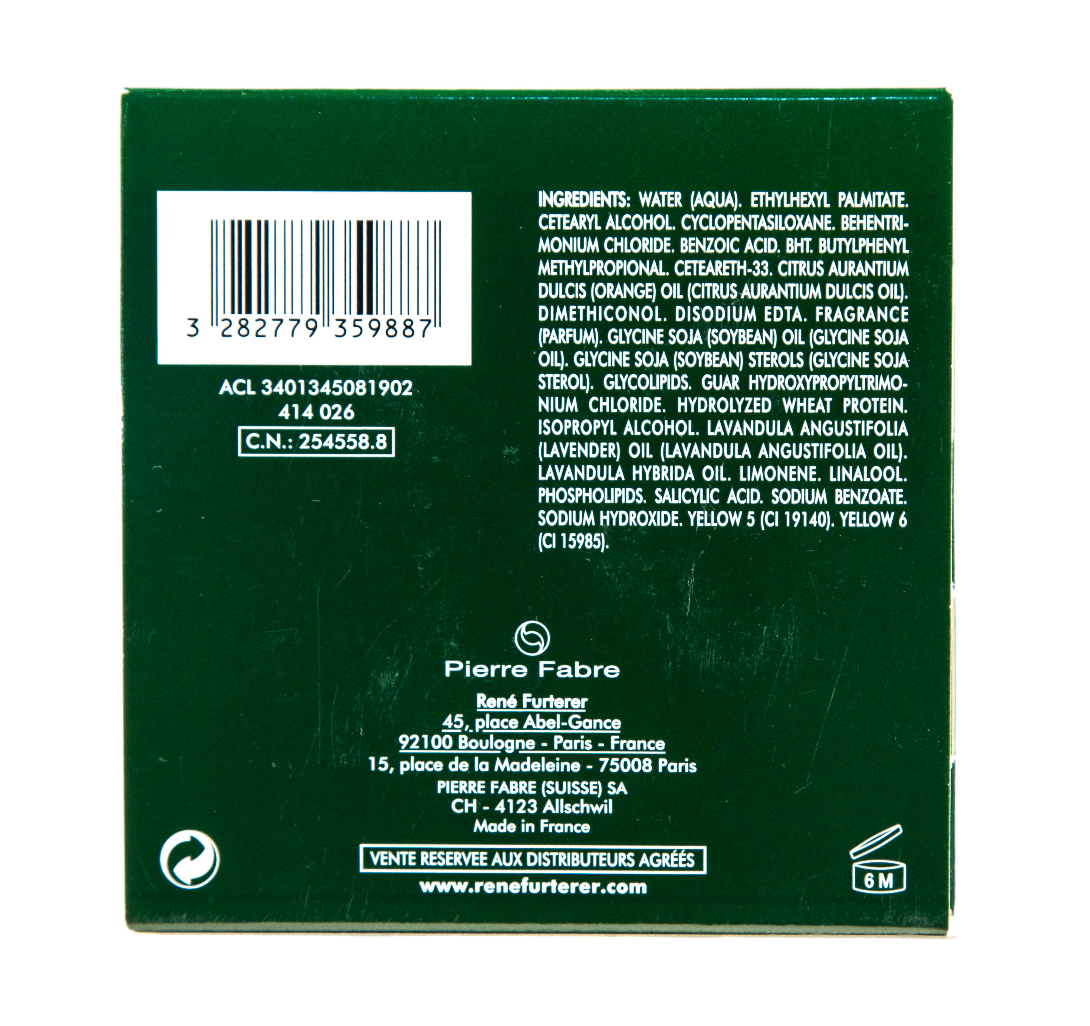 Рене Фуртерер Маска тонизирующая 200 мл (Rene Furterer, Tonucia) фото 4