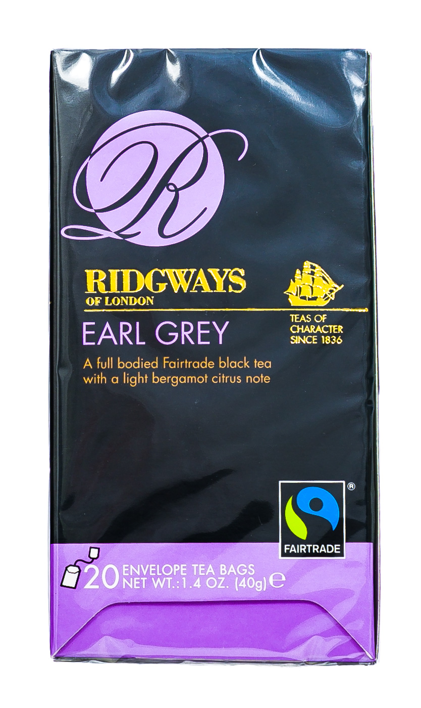 Риджвейс оф Лондон Чай черный Эрл Грей 20 пак. (Ridgways of London, Black tea) фото 3