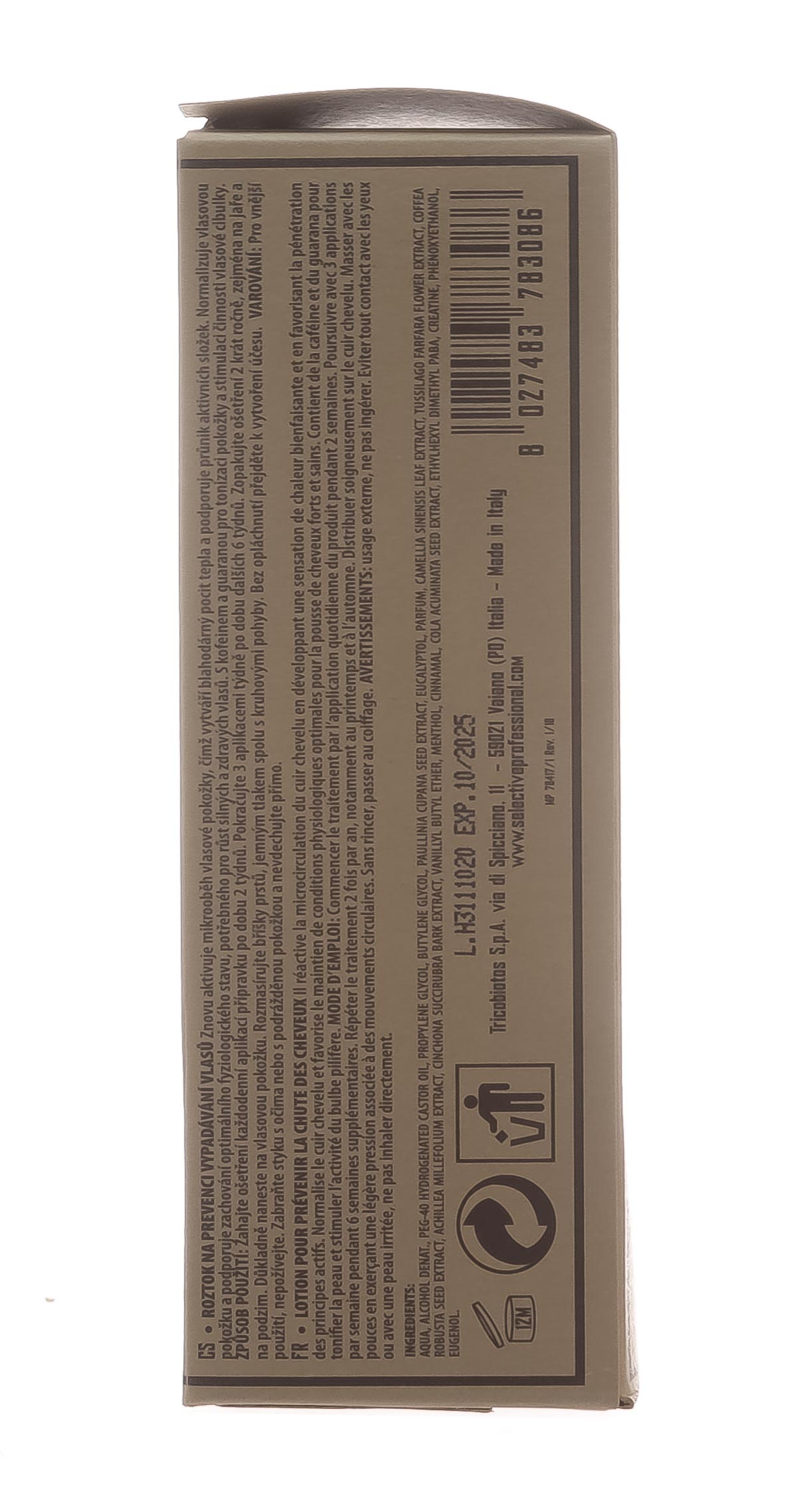 Селектив Профилактический лосьон против выпадения волос Powerizer Lotion 125 мл (Selective, Cemani) фото 5