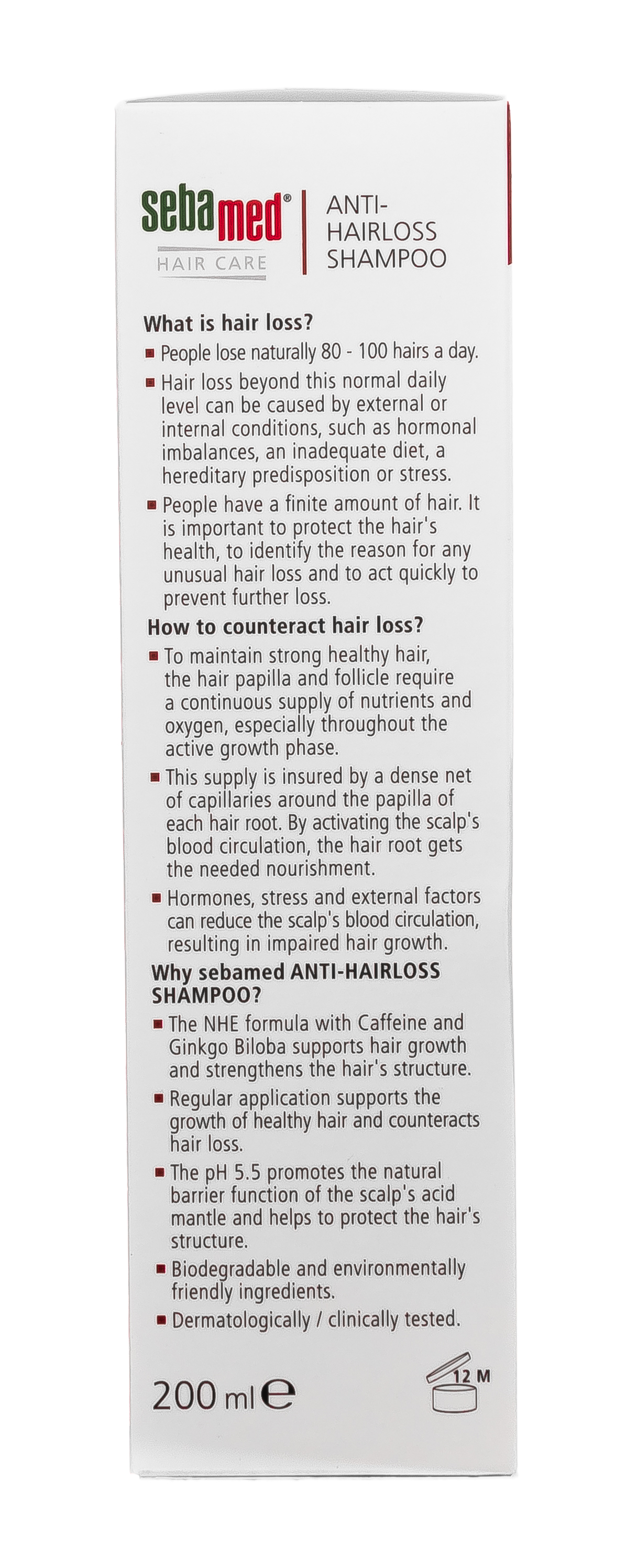 Себамед Шампунь против выпадения волос 200 мл (Sebamed, Hair Care) фото 3