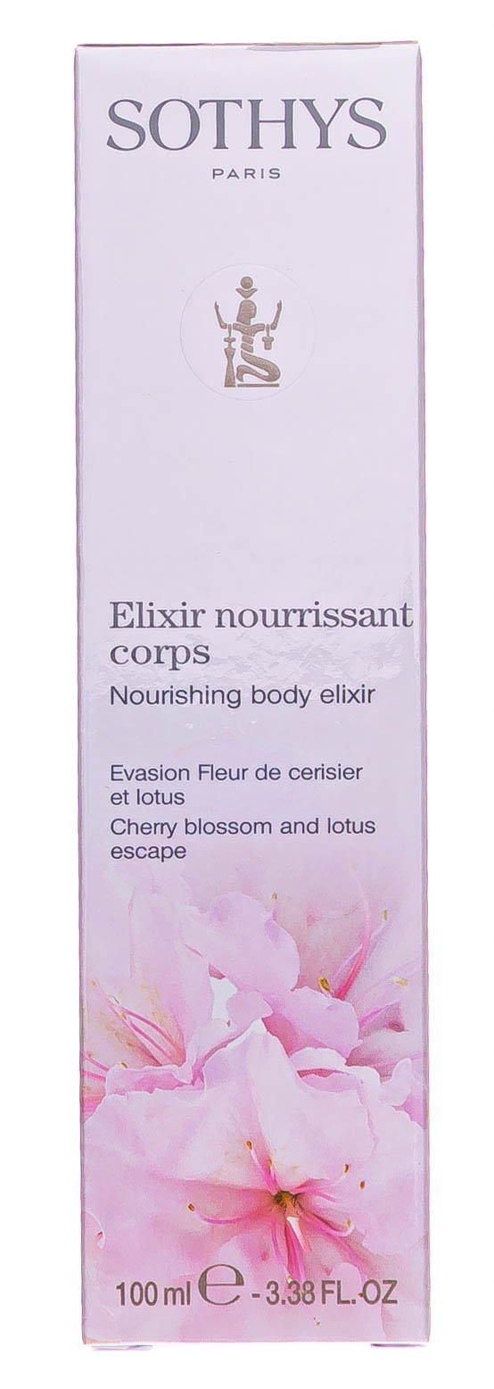 Сотис Насыщенный эликсир для тела с цветками вишни и лотоса, 100 мл (Sothys, Body) фото 2