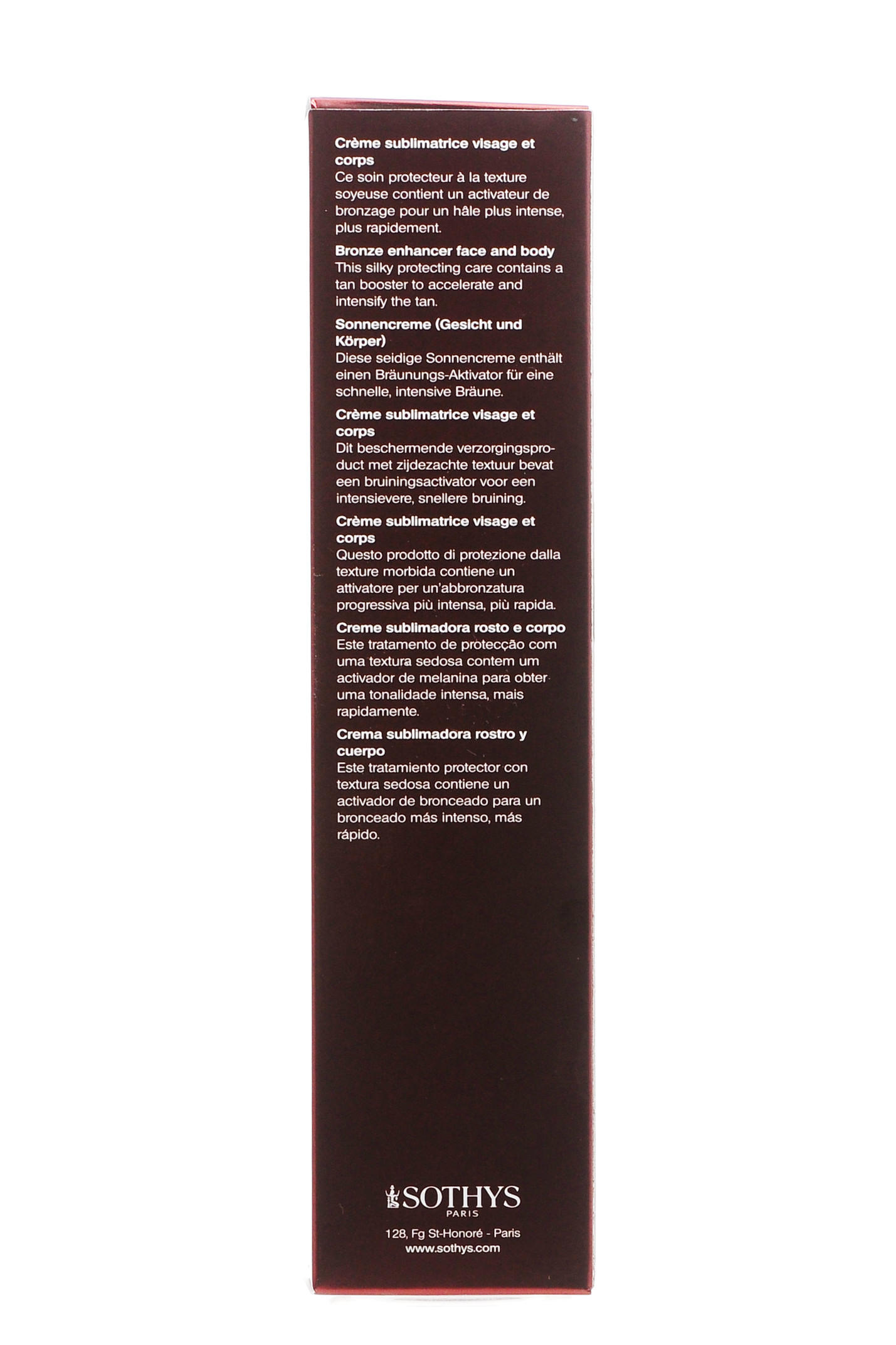 Сотис Крем для лица и тела SPF10, стимулирующий загар 150 мл (Sothys, Protective care) фото 1