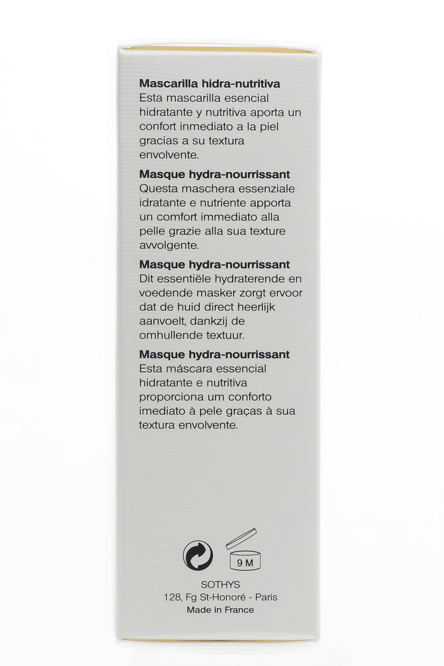 Сотис Увлажняющая и питающая маска 50 мл (Sothys, Hydradvance) фото 2