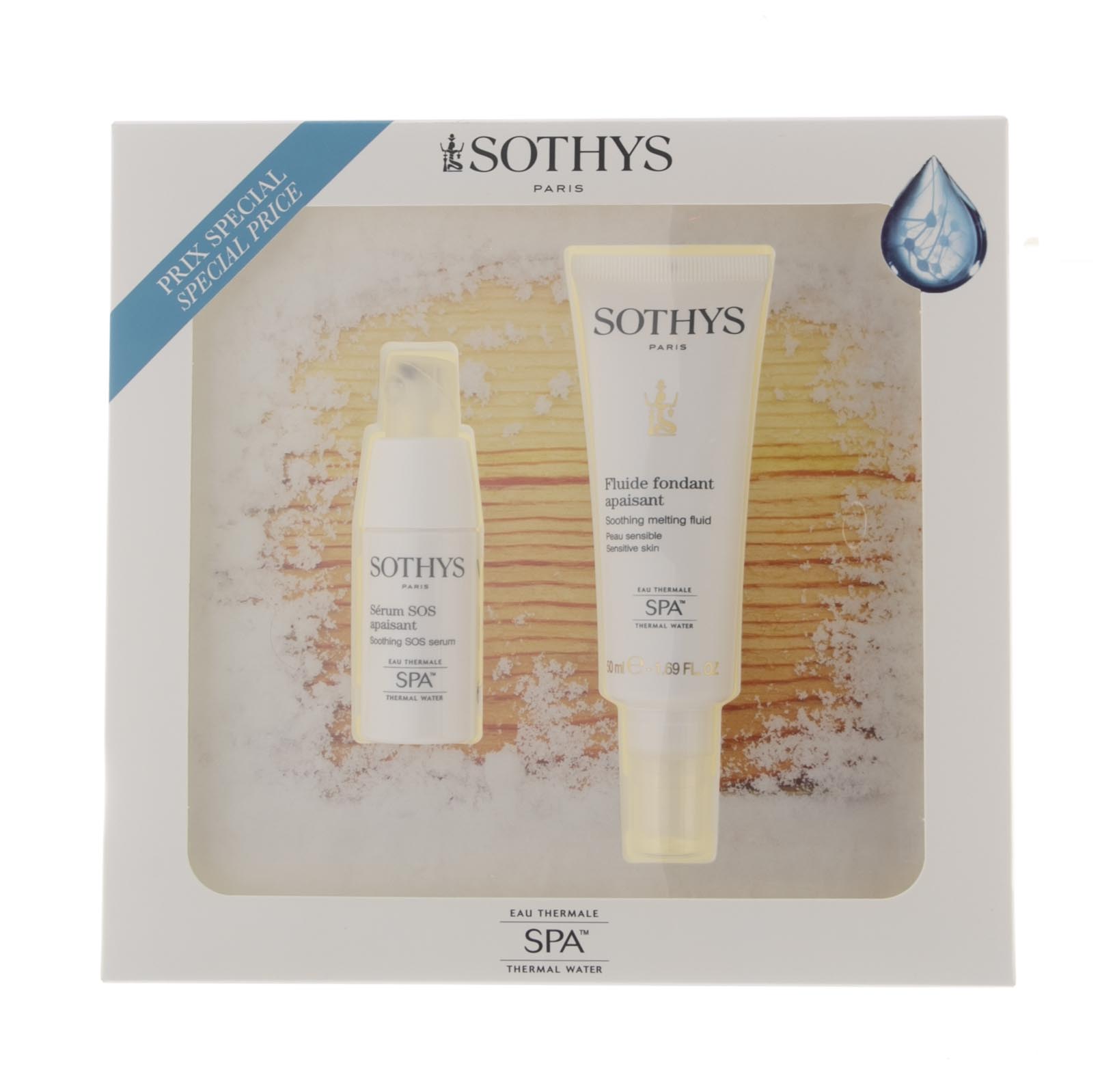 Сотис Набор для чувствствительной кожи Sensitive Skins Duo Promotion (Fluid), 50 + 20 мл (Sothys, Clarte & Confort) фото 1