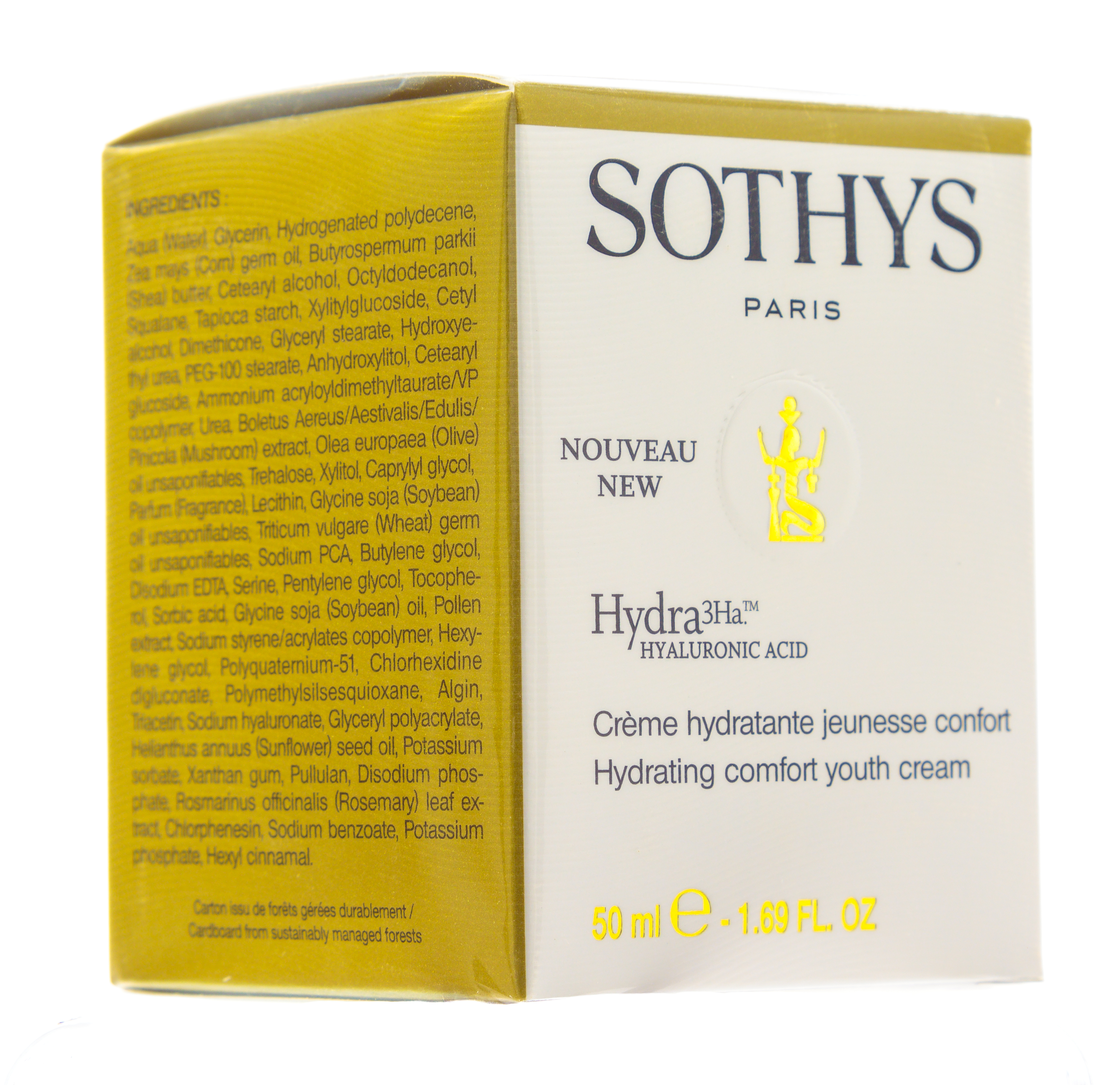 Сотис Обогащенный увлажняющий anti-age крем, 50 мл (Sothys, HYDRA3Hа) фото 4