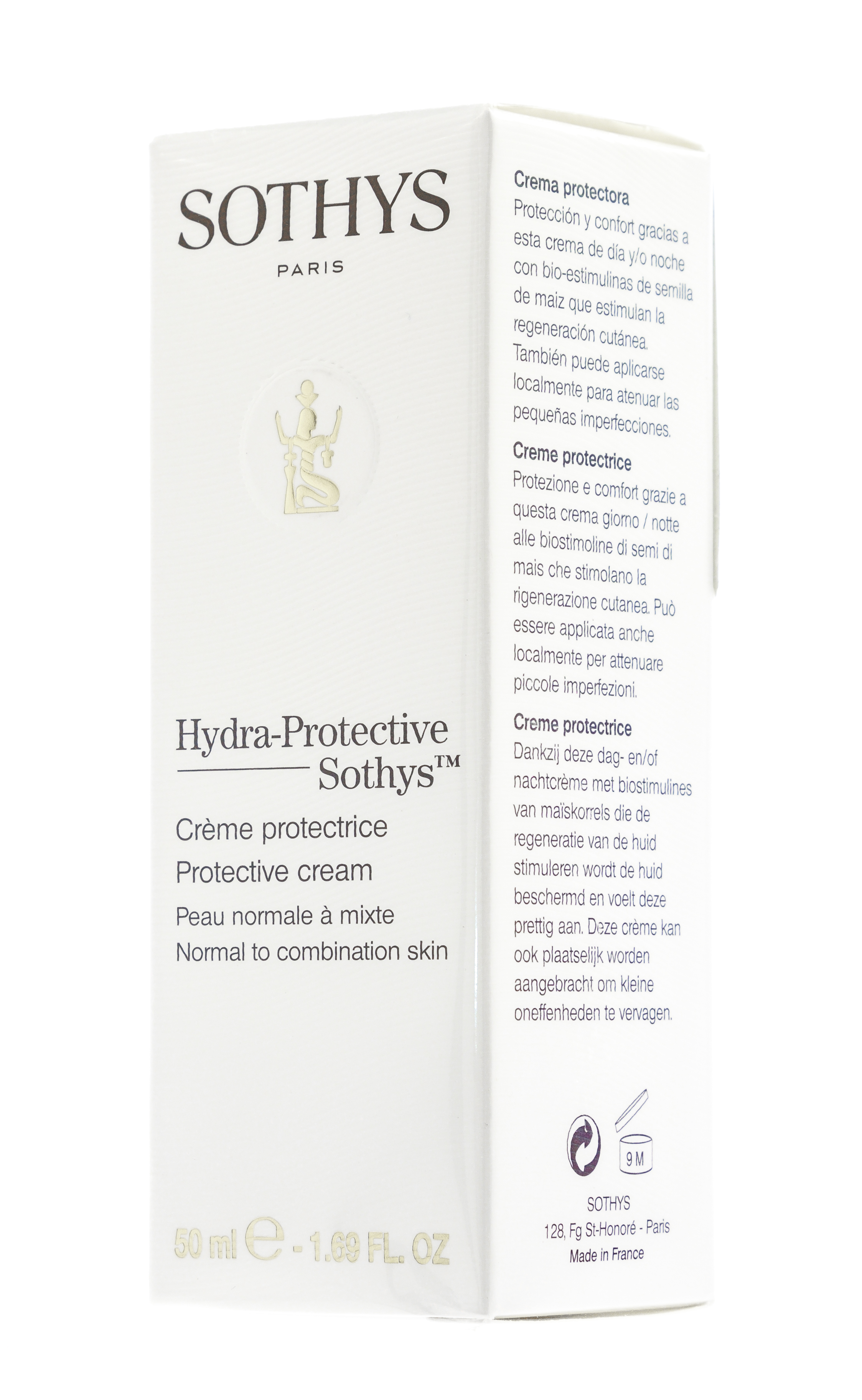Сотис Защитный крем Hydra Protective, 50 мл (Sothys, Hydradvance) фото 4