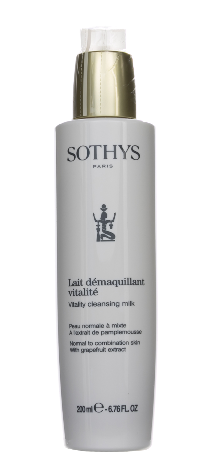 Сотис Очищающее молочко для нормальной и комбинированной кожи с экстрактом грейпфрута, 200 мл (Sothys, Cleansers & Lotions) фото 2