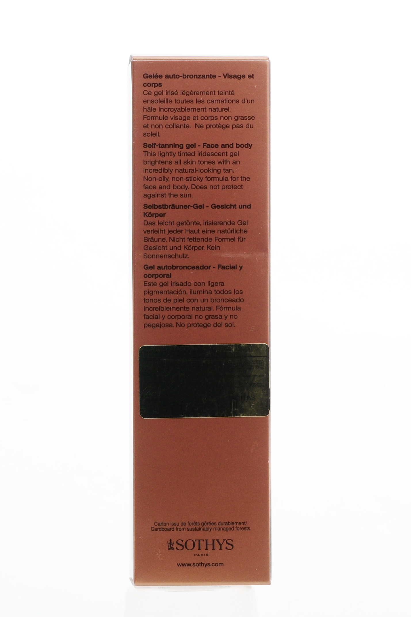 Сотис Гель с эффектом тонирования 125 мл (Sothys, Sun Care) Сотис Гель с эффектом тонирования 125 мл (Sothys, Sun Care) фото 1