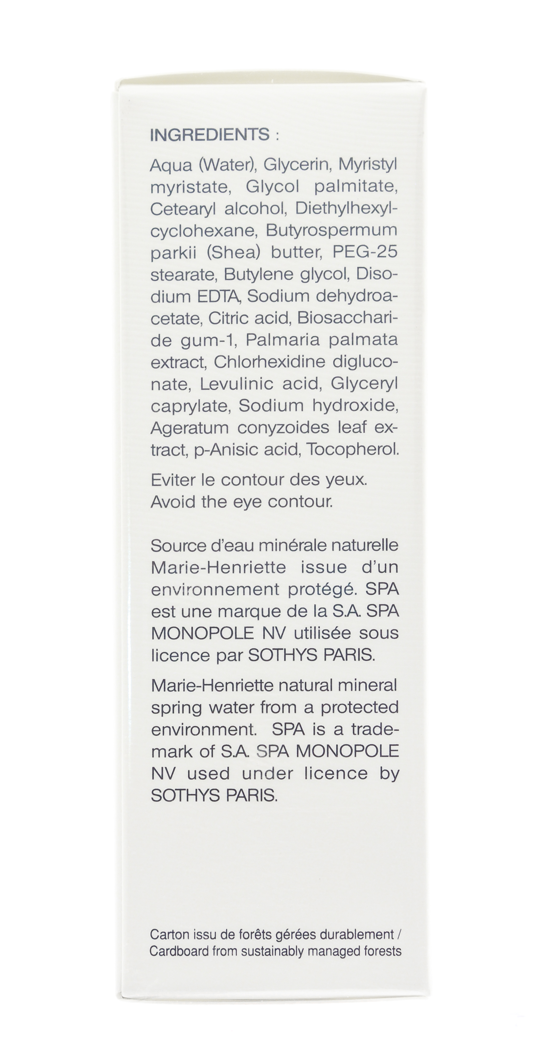 Сотис Успокаивающая питательная SOS-маска для чувствительной кожи, 50 мл (Sothys, Sensitive Skin Line With Spa Thermal Water) фото 3