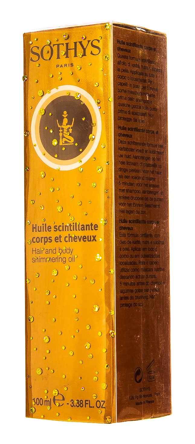 Сотис Мерцающее масло для тела и волос, 100 мл (Sothys, Sun Care) Сотис Мерцающее масло для тела и волос, 100 мл (Sothys, Sun Care) фото 2