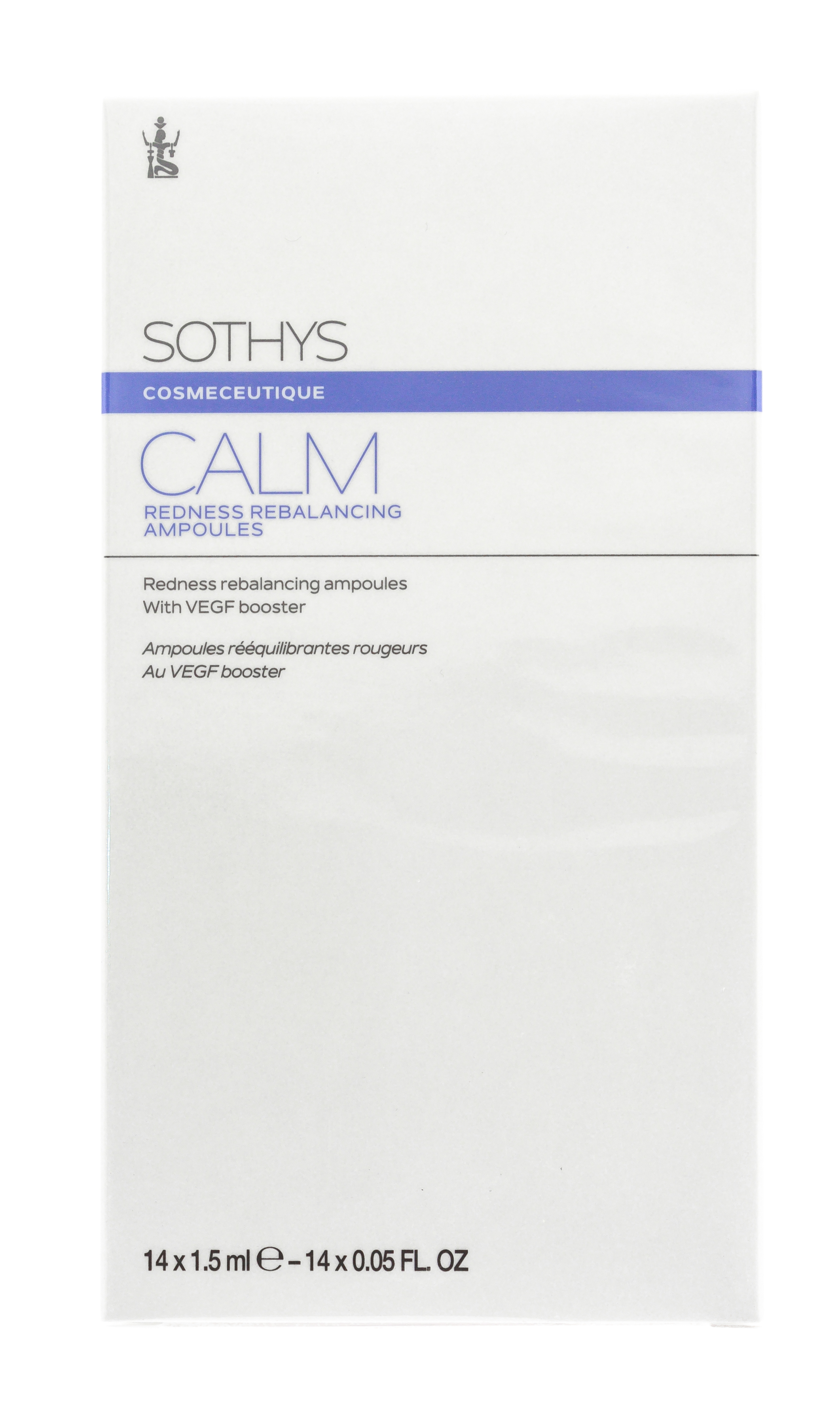 Сотис Ребалансирующий концетрат для снятия чувствительности кожи и укрепления сосудов, 14х1,5 мл (Sothys, Clarte & Confort) фото 7