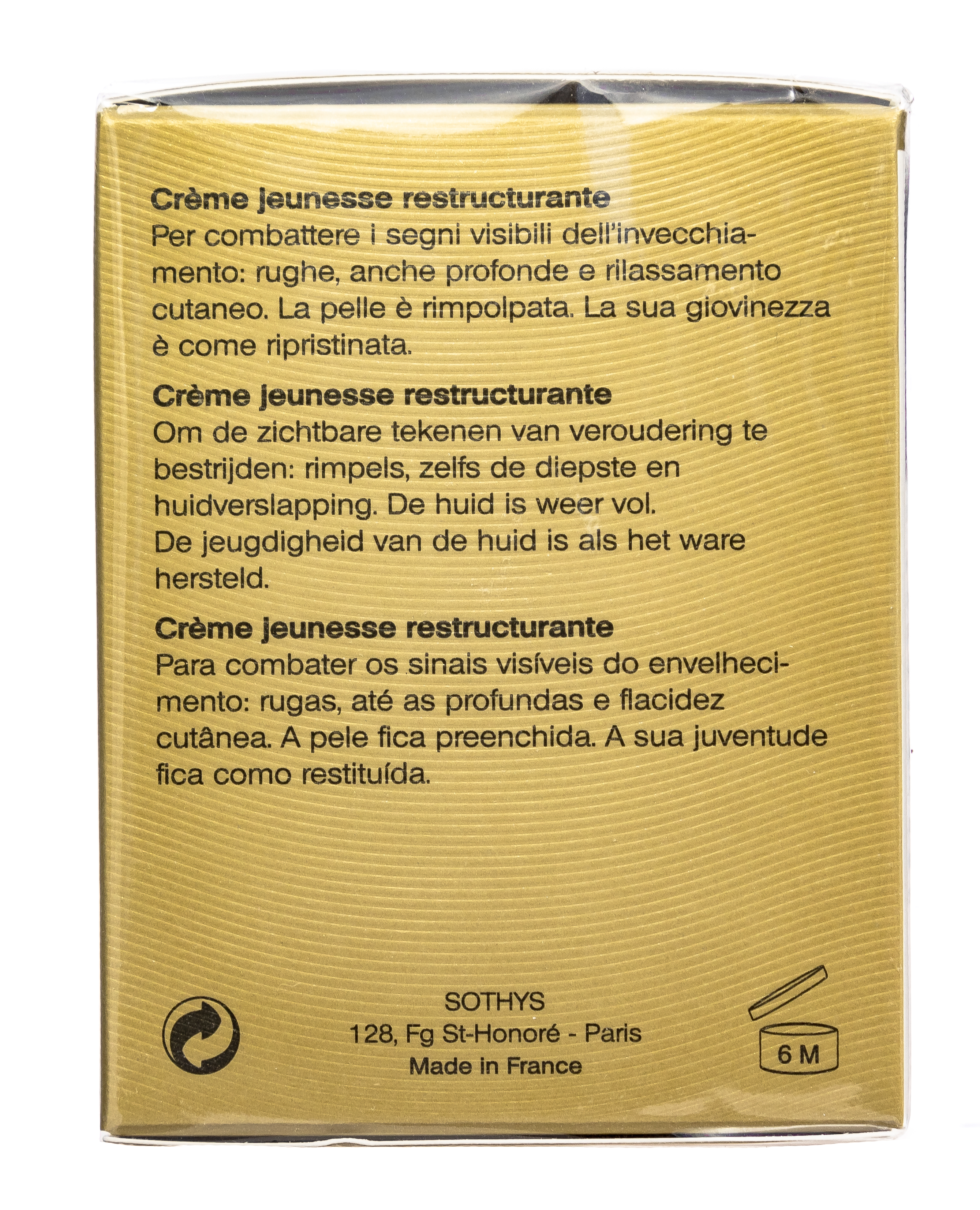 Сотис Реструктурирующий крем, Restructuring Youth Cream 50 мл (Sothys, Youth Anti-Age Creams) фото 3