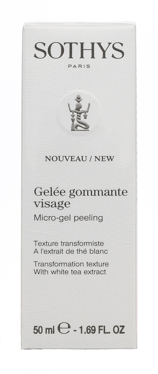 Сотис Гель-скраб с микрогранулами, с экстрактом белого чая, 50 мл (Sothys, Cleansers & Lotions) фото 2