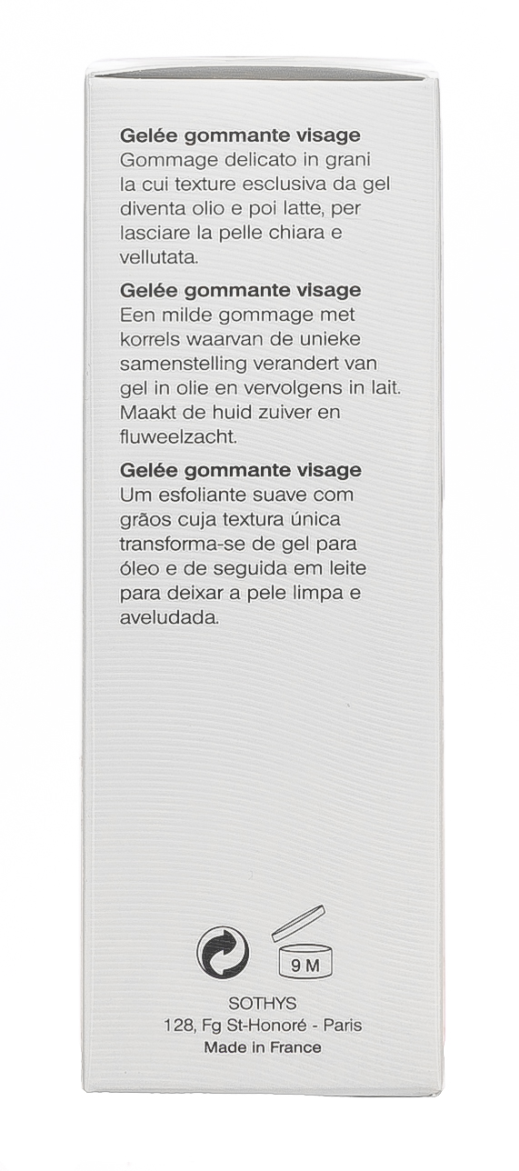 Сотис Гель-скраб с микрогранулами, с экстрактом белого чая, 50 мл (Sothys, Cleansers & Lotions) фото 4