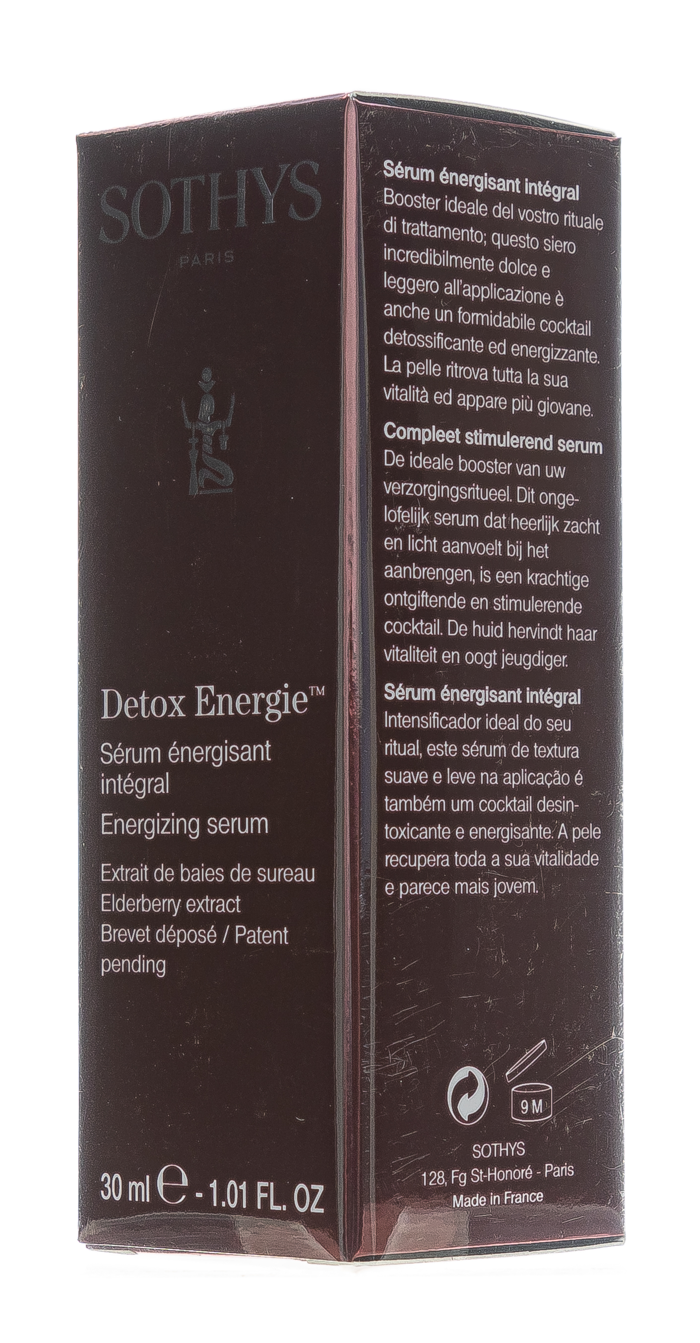 Сотис Энергонасыщающая сыворотка комплексного действия, 30 мл (Sothys, Detox Energie) фото 4