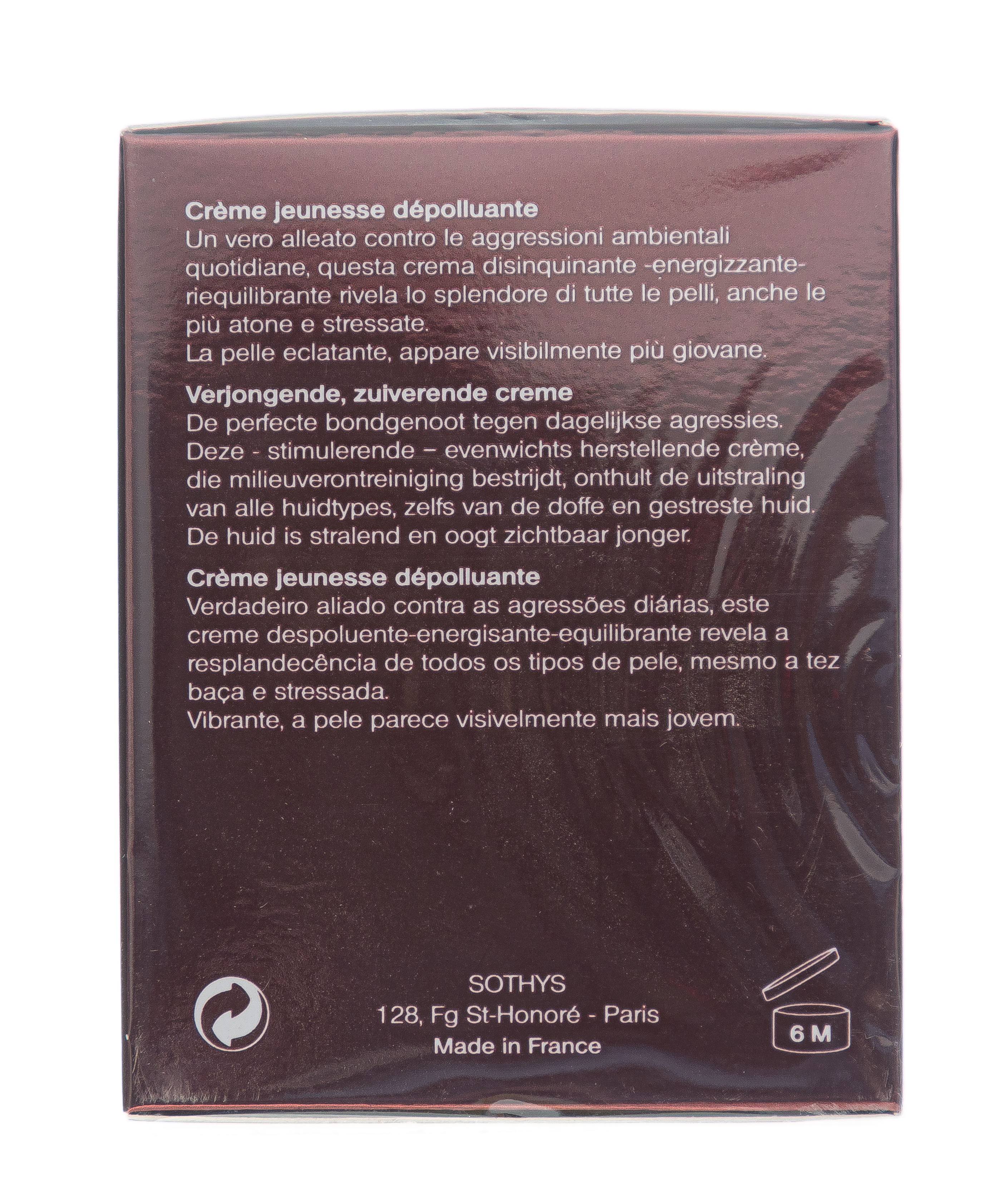 Сотис Омолаживающий энергонасыщающий детокс-крем, 50 мл (Sothys, Detox Energie) фото 5