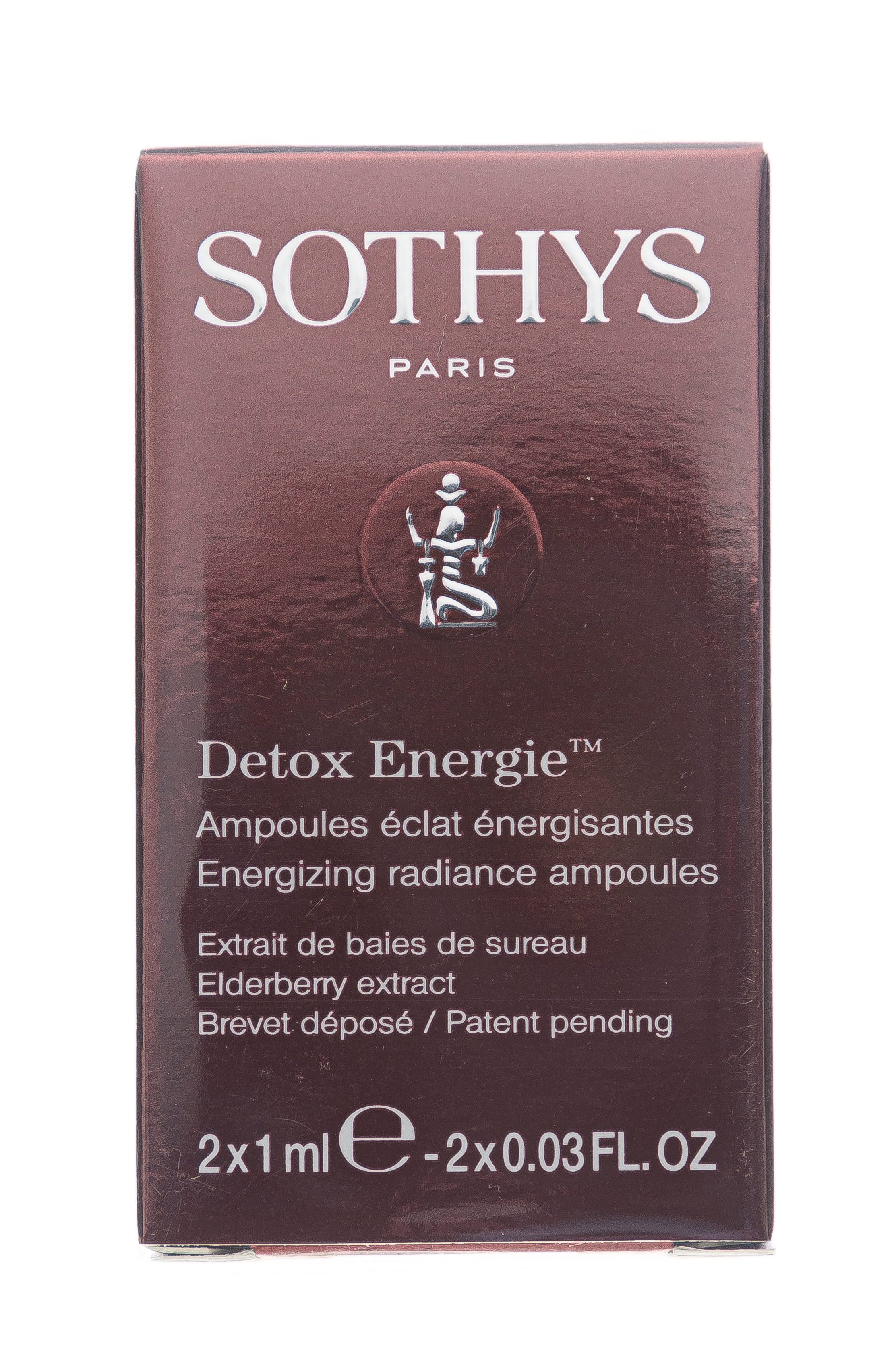 Сотис Энергонасыщающие ампулы для сияния кожи 2*1 мл (Sothys, Detox Energie) фото 1