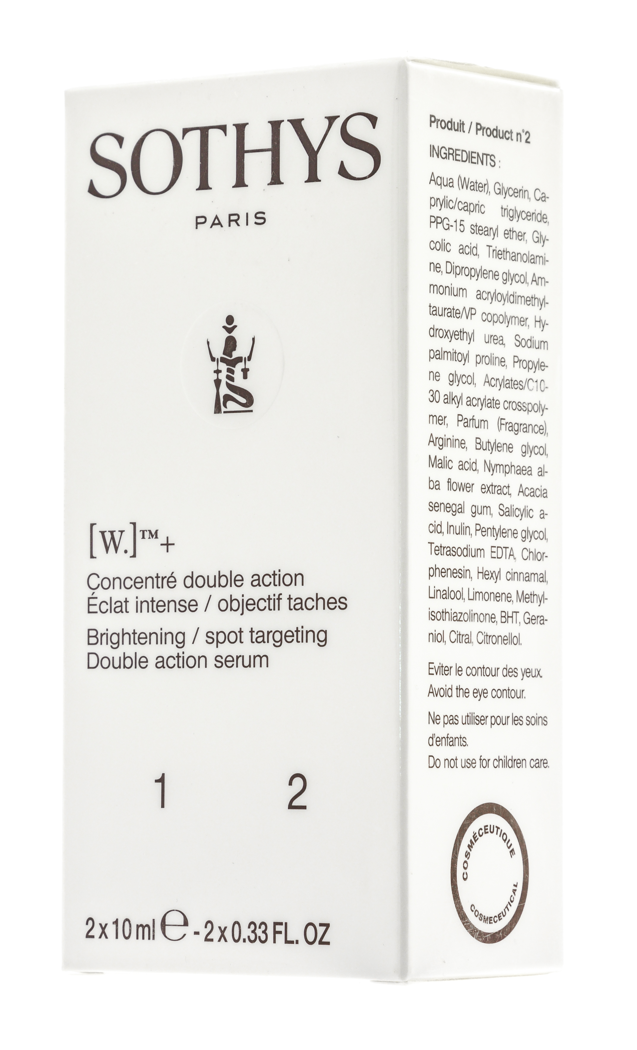 Сотис Сыворотка с двойным действием для осветления кожи 2х10 мл (Sothys, Brightening [W.]+) фото 6