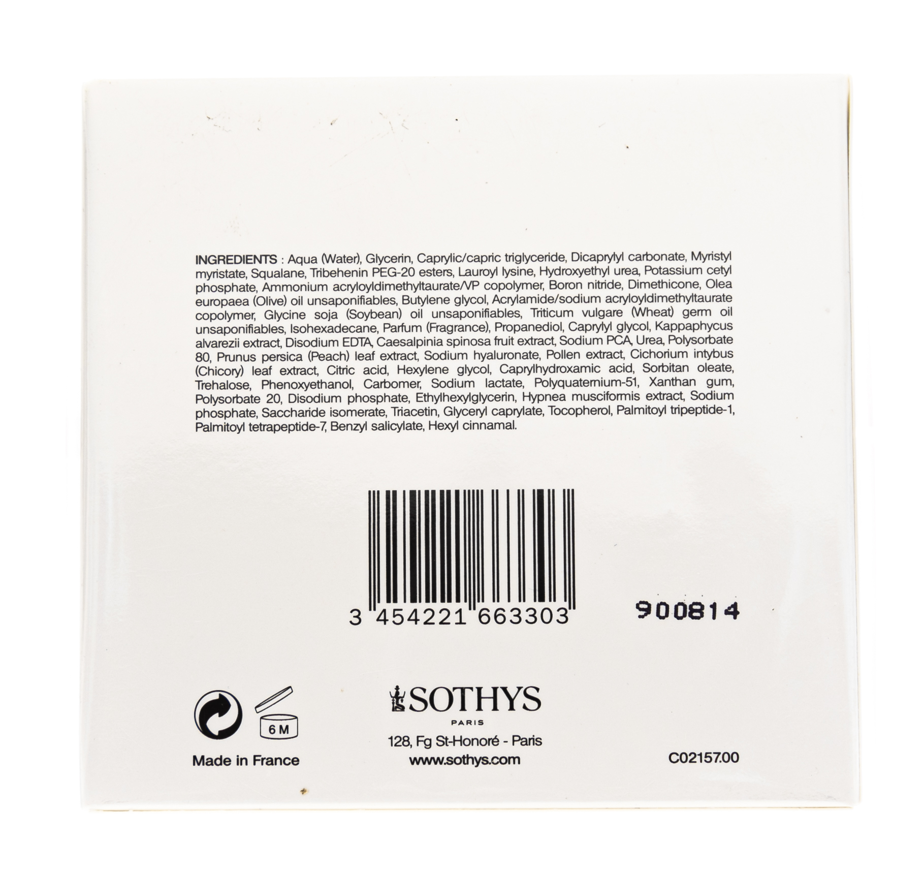 Сотис Глобально омолаживающий крем для лица, 50 мл (Sothys, Secrets De Sothys) фото 4