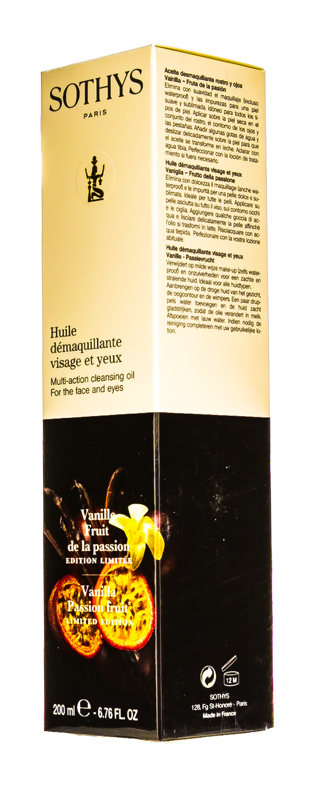 Сотис Мультифункциональное очищающее масло для лица Multi-Action Cleansing Oil 200 мл (Sothys, Cleansing) фото 2