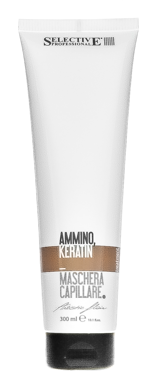 Селектив Крем-маска для сильно поврежденных волос Ammino Keratin 300 мл (Selective, Artistic Flair Line) фото 1