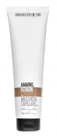 Selective Крем-маска для сильно поврежденных волос Ammino Keratin 300 мл. фото