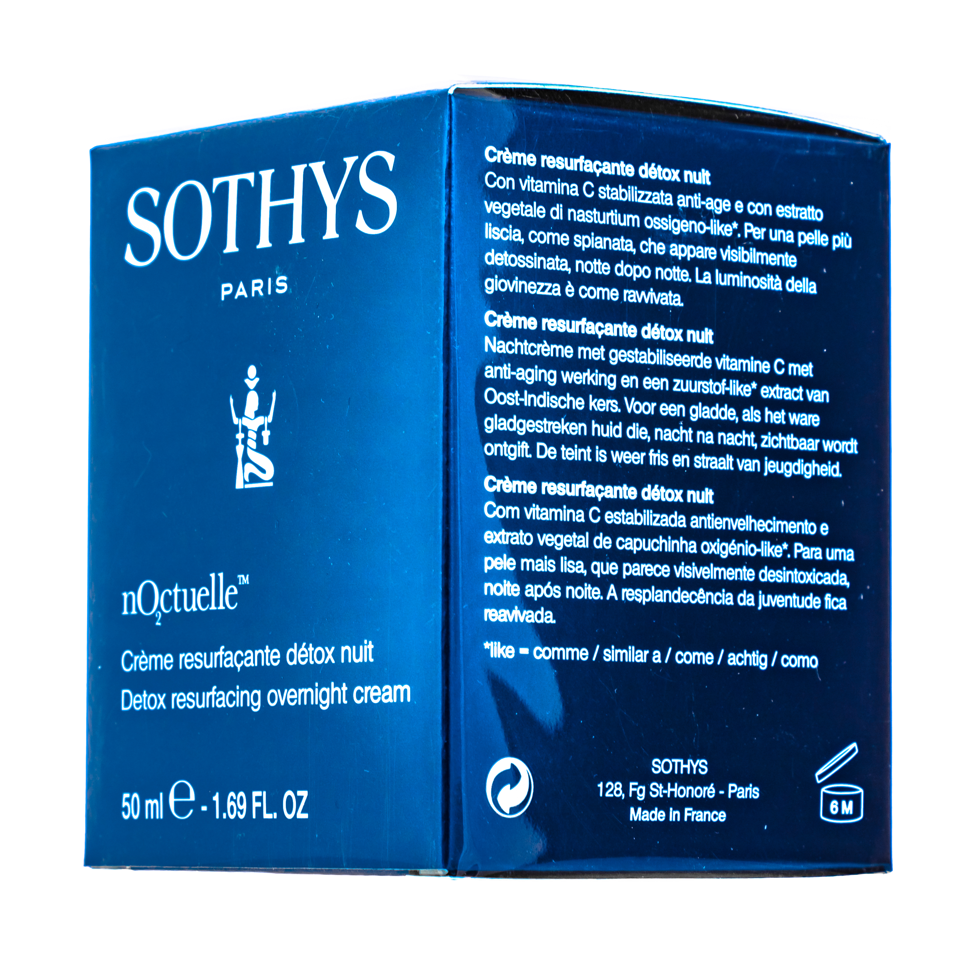 Сотис Обновляющий ночной детокс-крем nO2ctuelle, 50 мл (Sothys, Noctuelle) фото 3