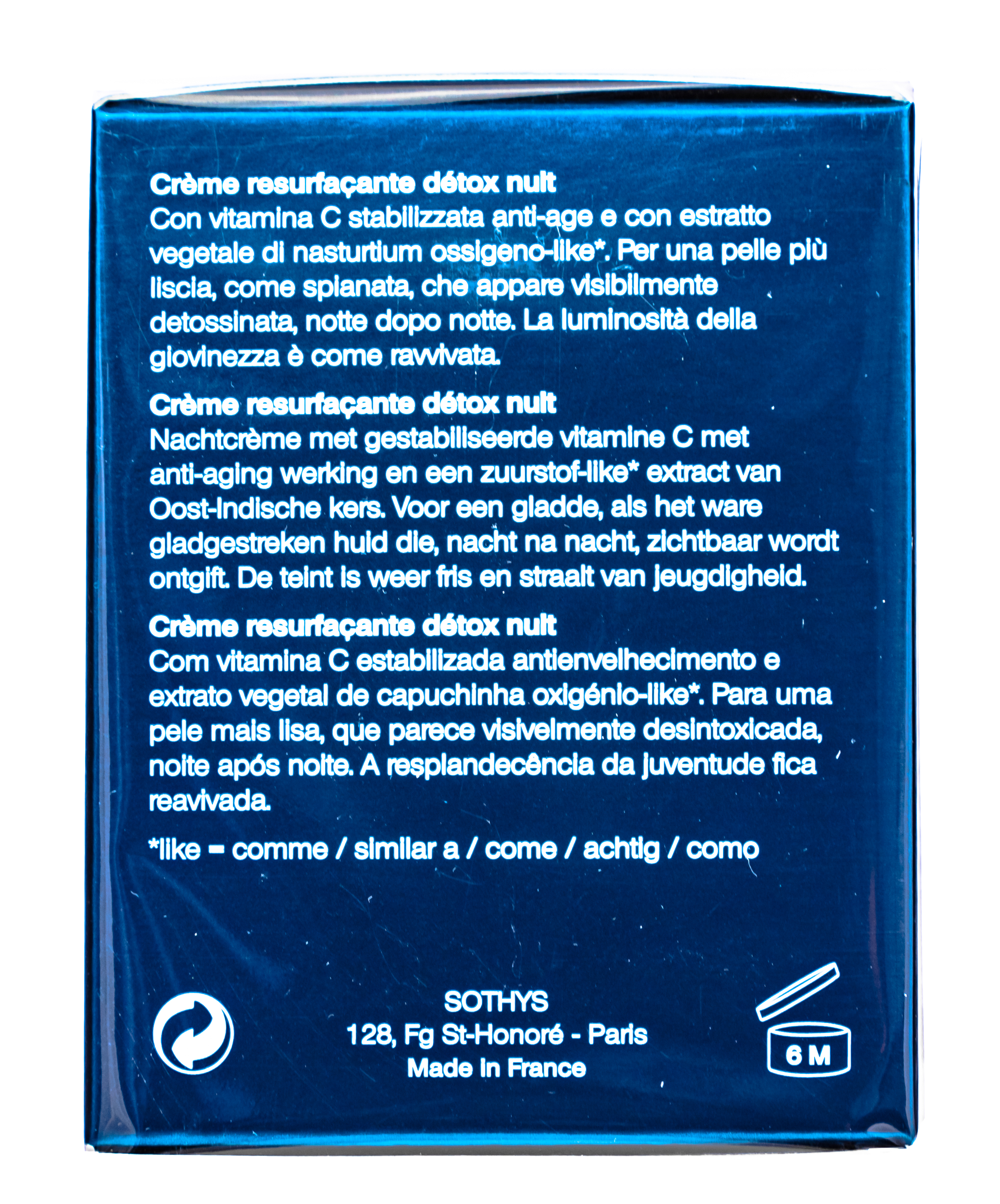 Сотис Обновляющий ночной детокс-крем nO2ctuelle, 50 мл (Sothys, Noctuelle) фото 4