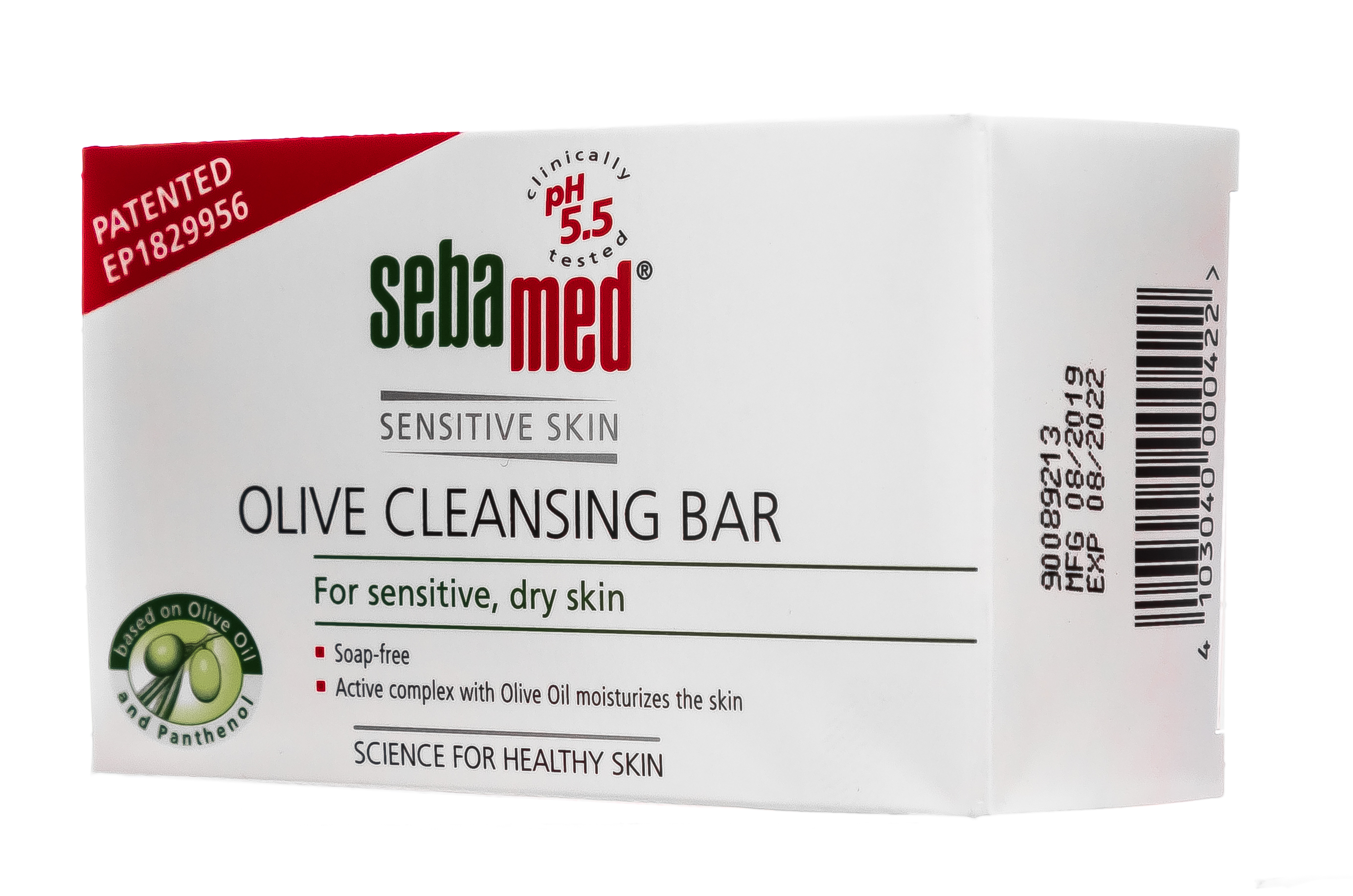 Себамед Мыло для лица оливковое Sensitive Skin olive cleansing bar 150 гр. (Sebamed, Sensitive Skin) фото 2