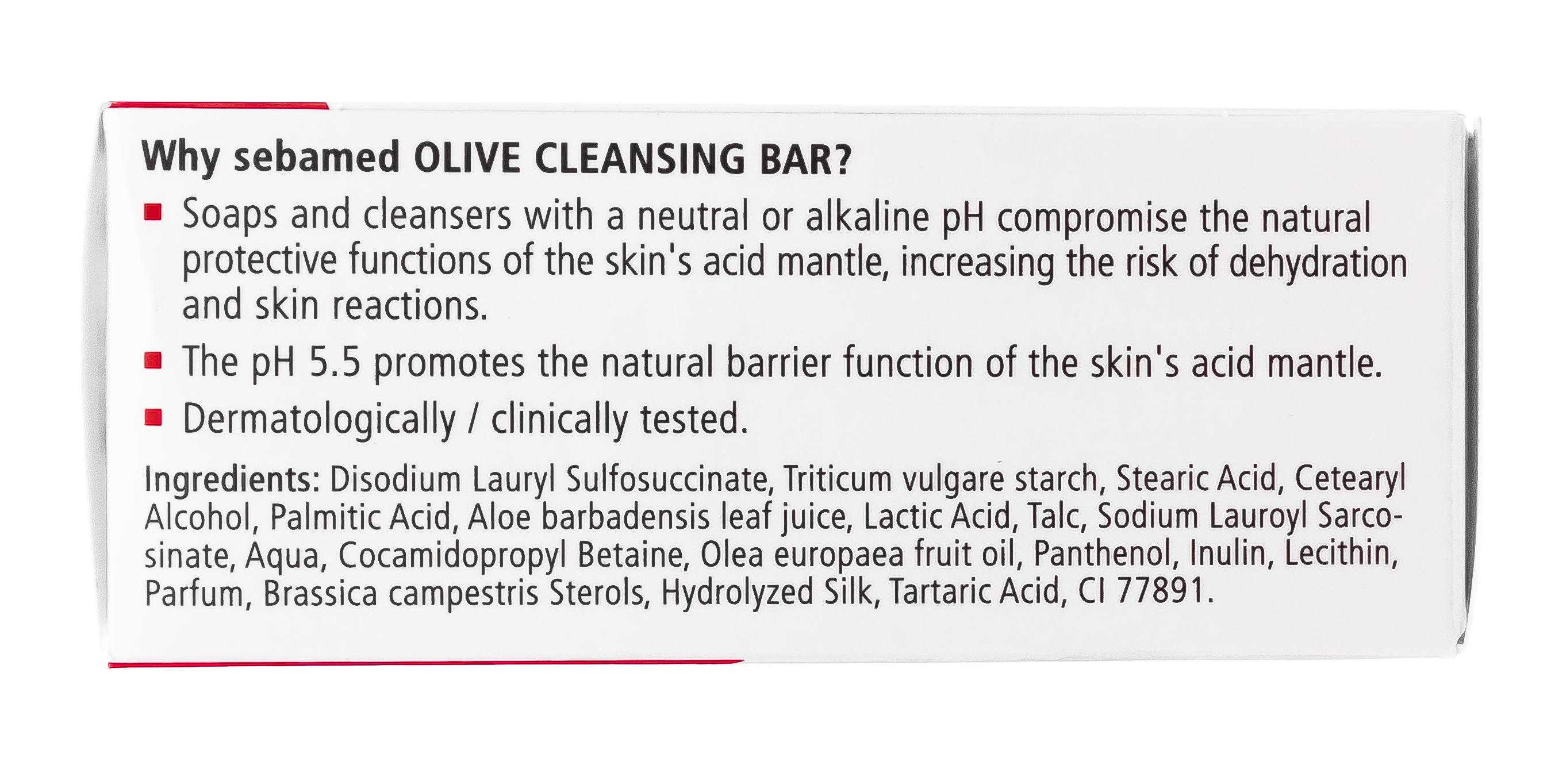 Себамед Мыло для лица оливковое Sensitive Skin olive cleansing bar 150 гр. (Sebamed, Sensitive Skin) фото 5