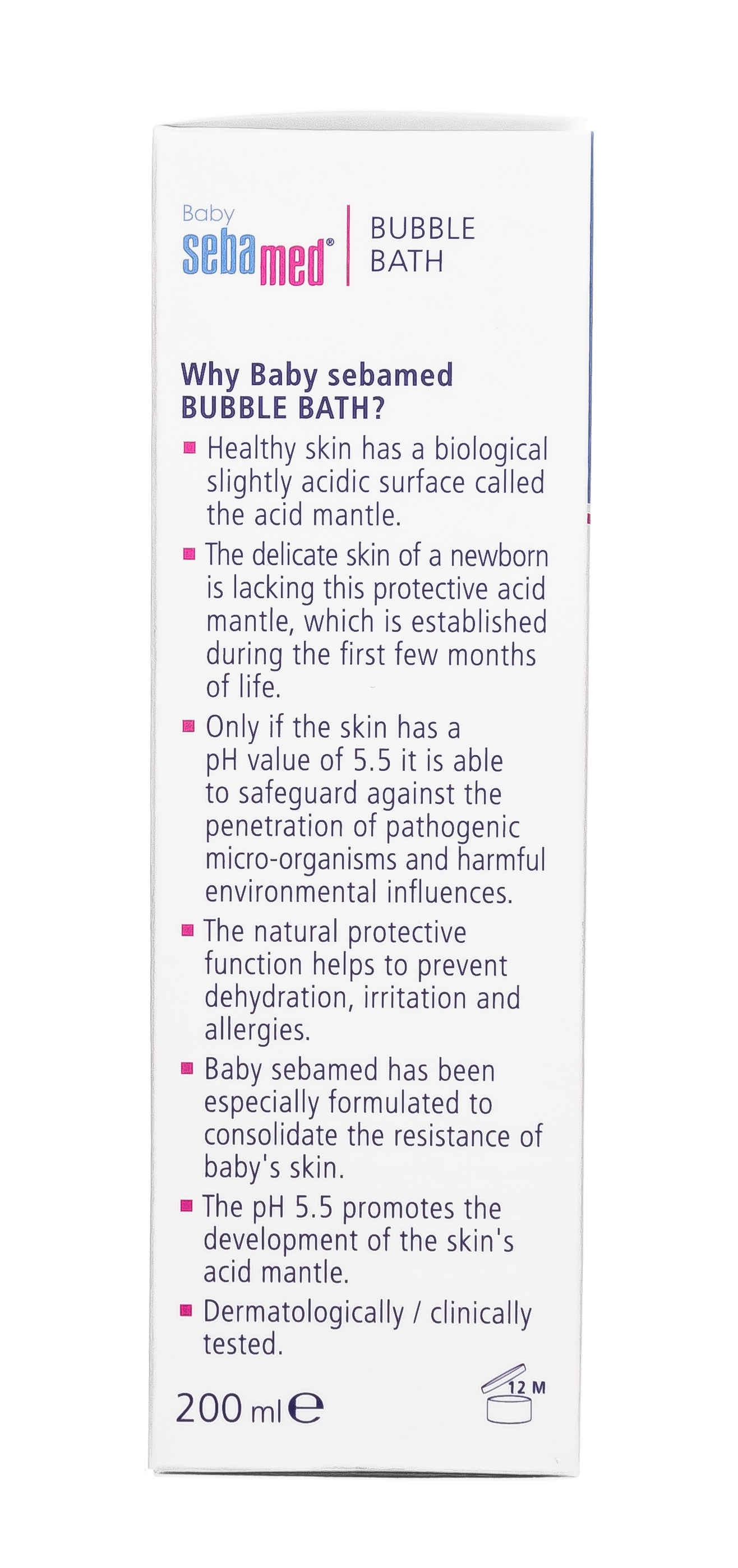 Себамед Пена для ванны Baby bubble bath 200 мл (Sebamed, Baby Line) фото 3