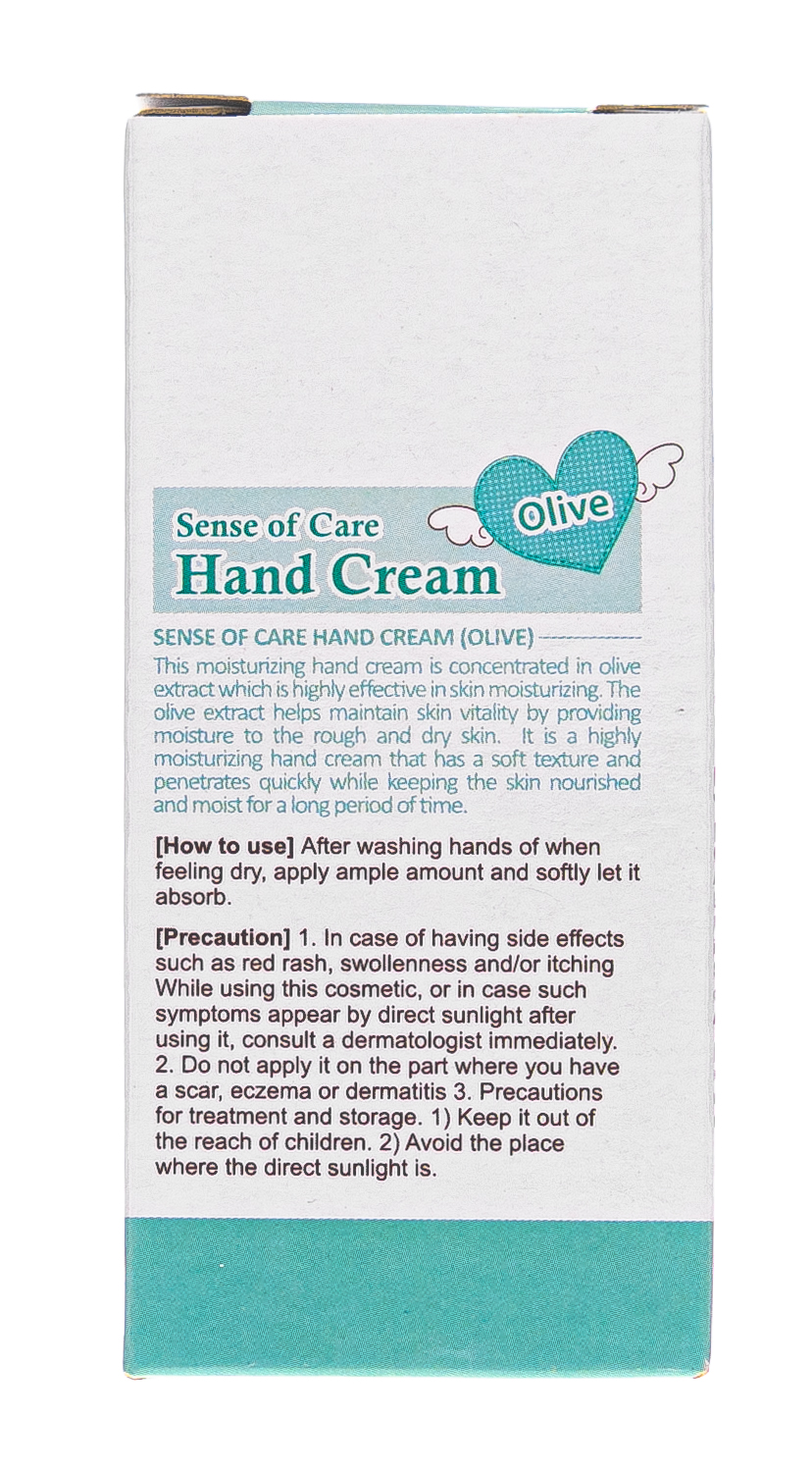 РэйнбоуБьюти Крем для рук «Sense of Care» с маслом ши и экстрактом оливы, без парабенов, 35 г (Rainbowbeauty, Уход) фото 3
