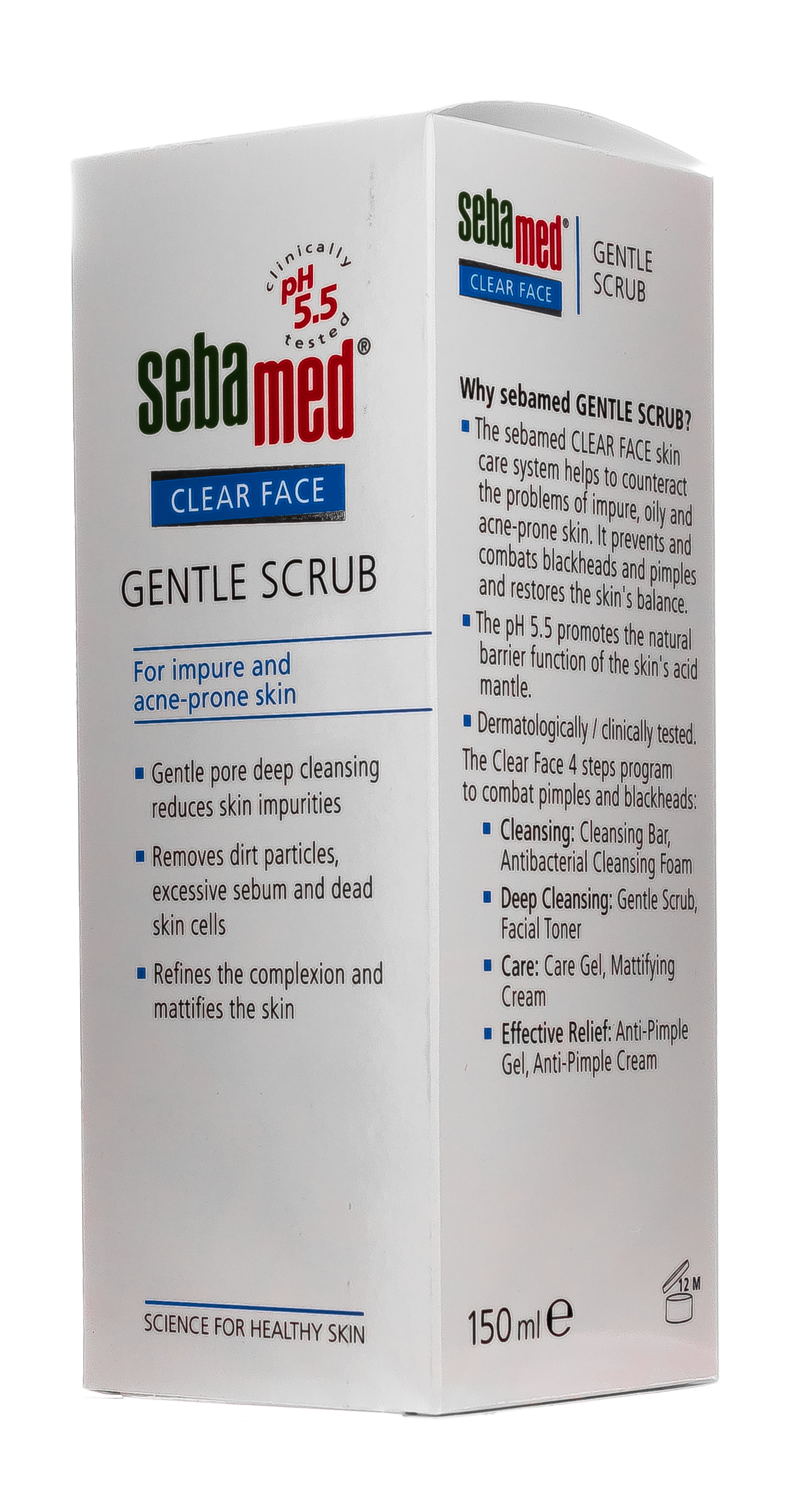 Себамед Скраб для лица мягкий Clear Face Gentle Scrub 150 мл (Sebamed, Clear Face) Себамед Скраб для лица мягкий Clear Face Gentle Scrub 150 мл (Sebamed, Clear Face) фото 2