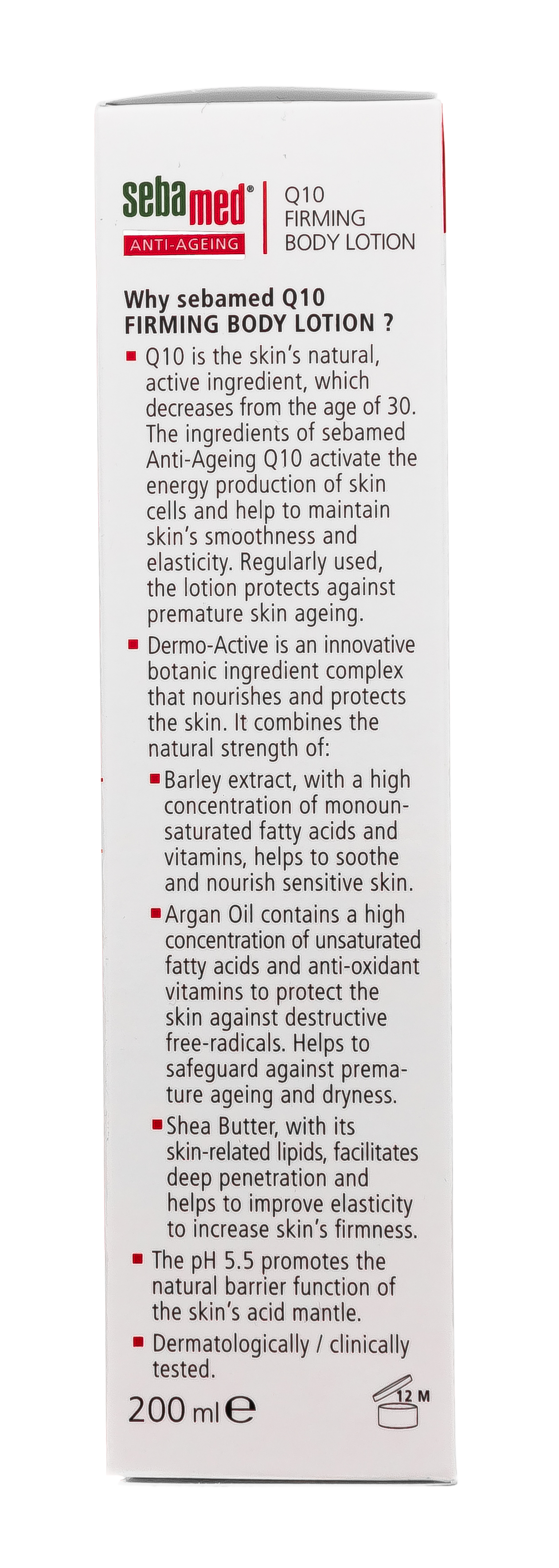 Себамед Лосьон для тела укрепляющий Anti-Ageing Q10 Firming Body Lotion 200 мл (Sebamed, Anti-Ageing) фото 3