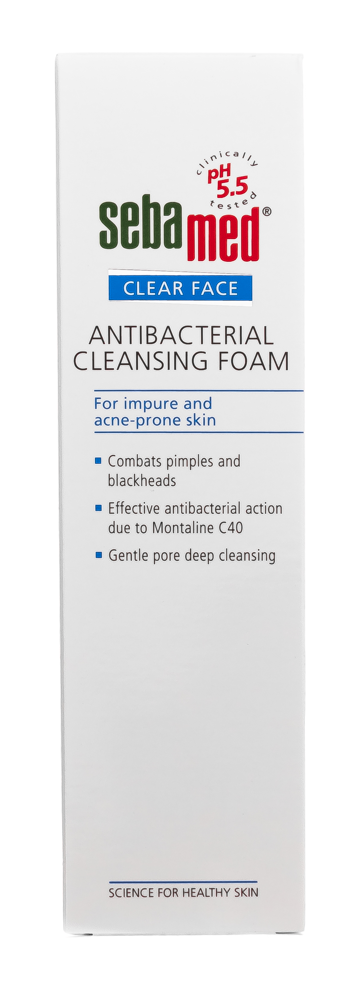 Себамед Пенка для лица очищающая антибактериальная Clear Face Antibacterial Cleansing Foam 150 мл (Sebamed, Clear Face) фото 4