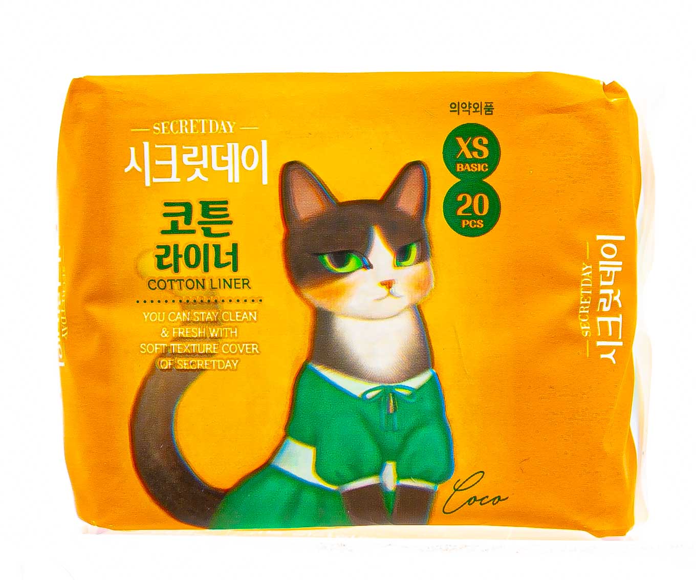 Сикрет Дей Ультратонкие дышащие органические прокладки Sense Medium, 12 шт (24 см) (Secret Day, Прокладки) фото 5