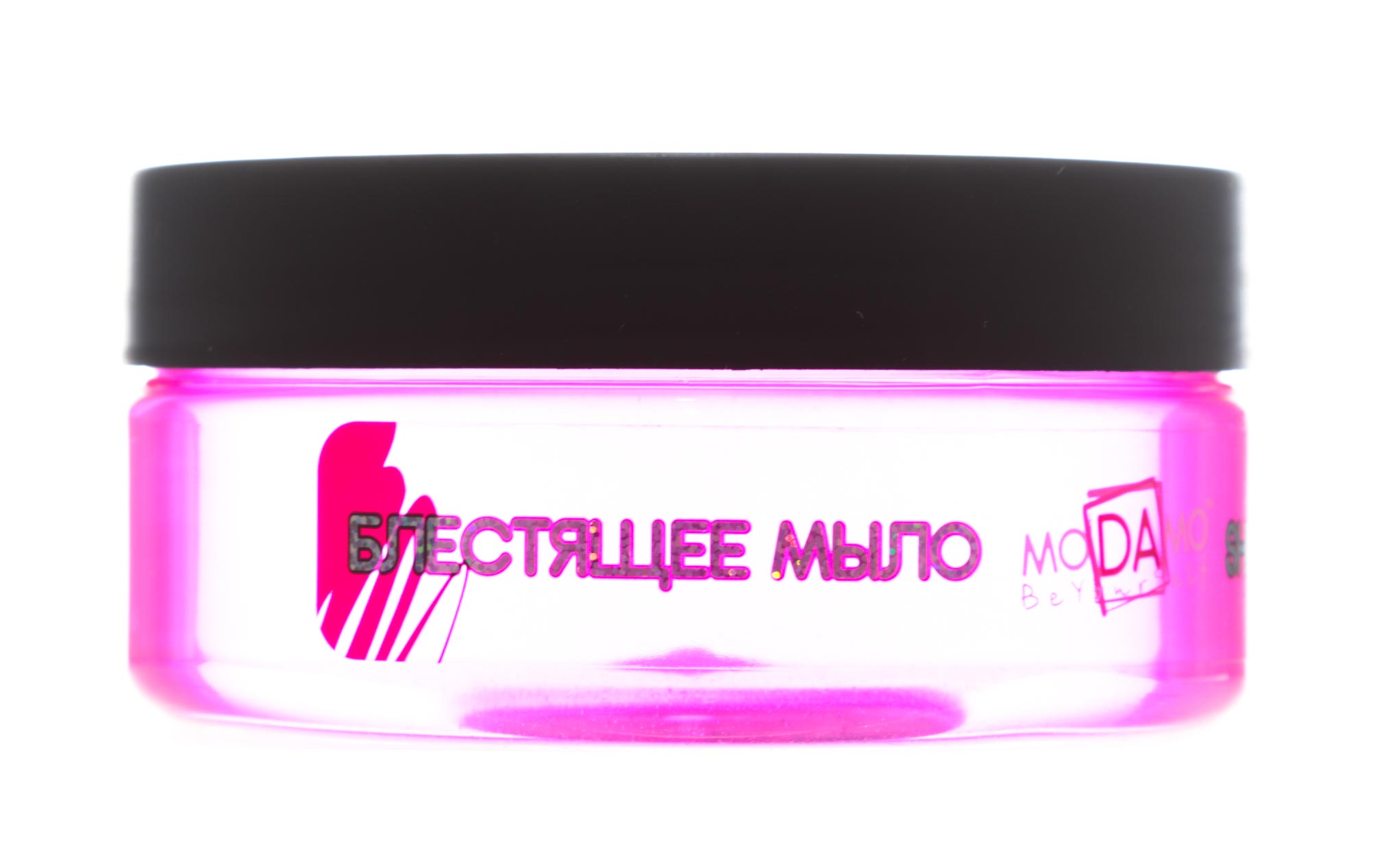 Модамо Мыло густое с блестками 