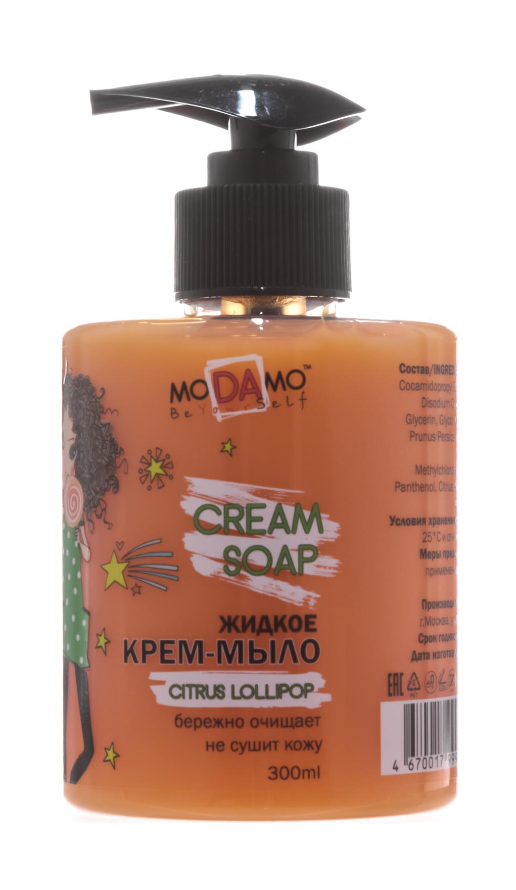 Модамо Жидкое крем-мыло 