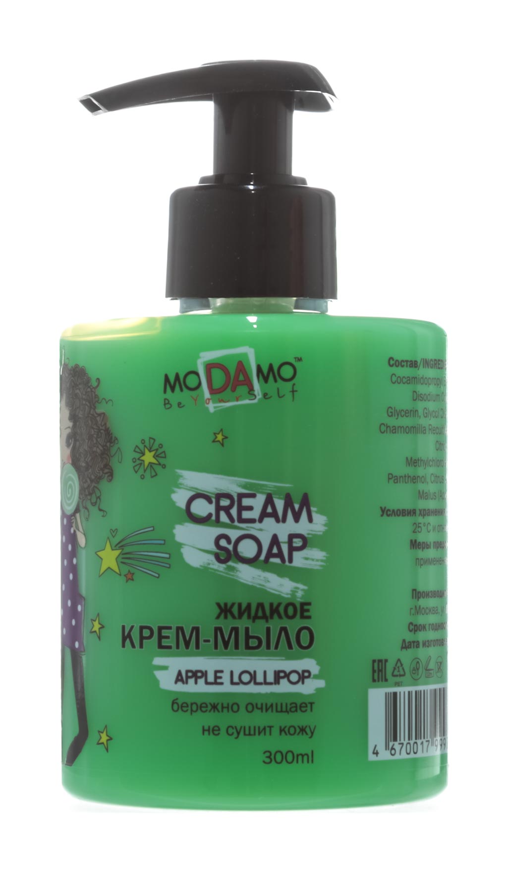 Модамо Жидкое крем-мыло 
